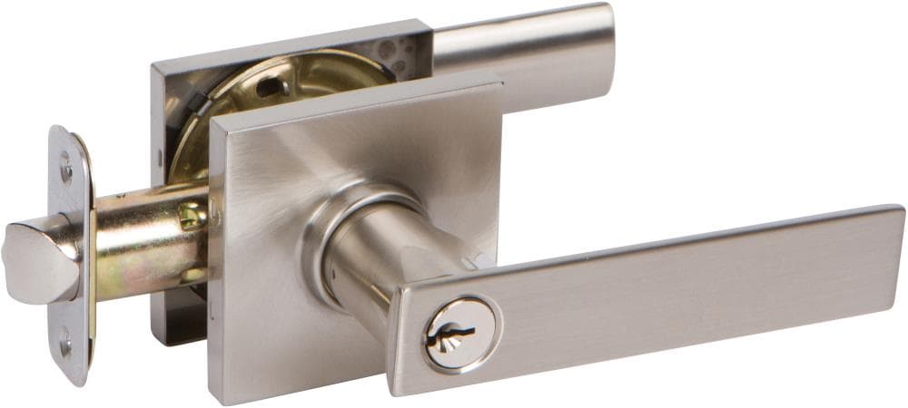 Delaney Hardware VL Series Satin Nickel Reversible Passage Door Handle | D54511