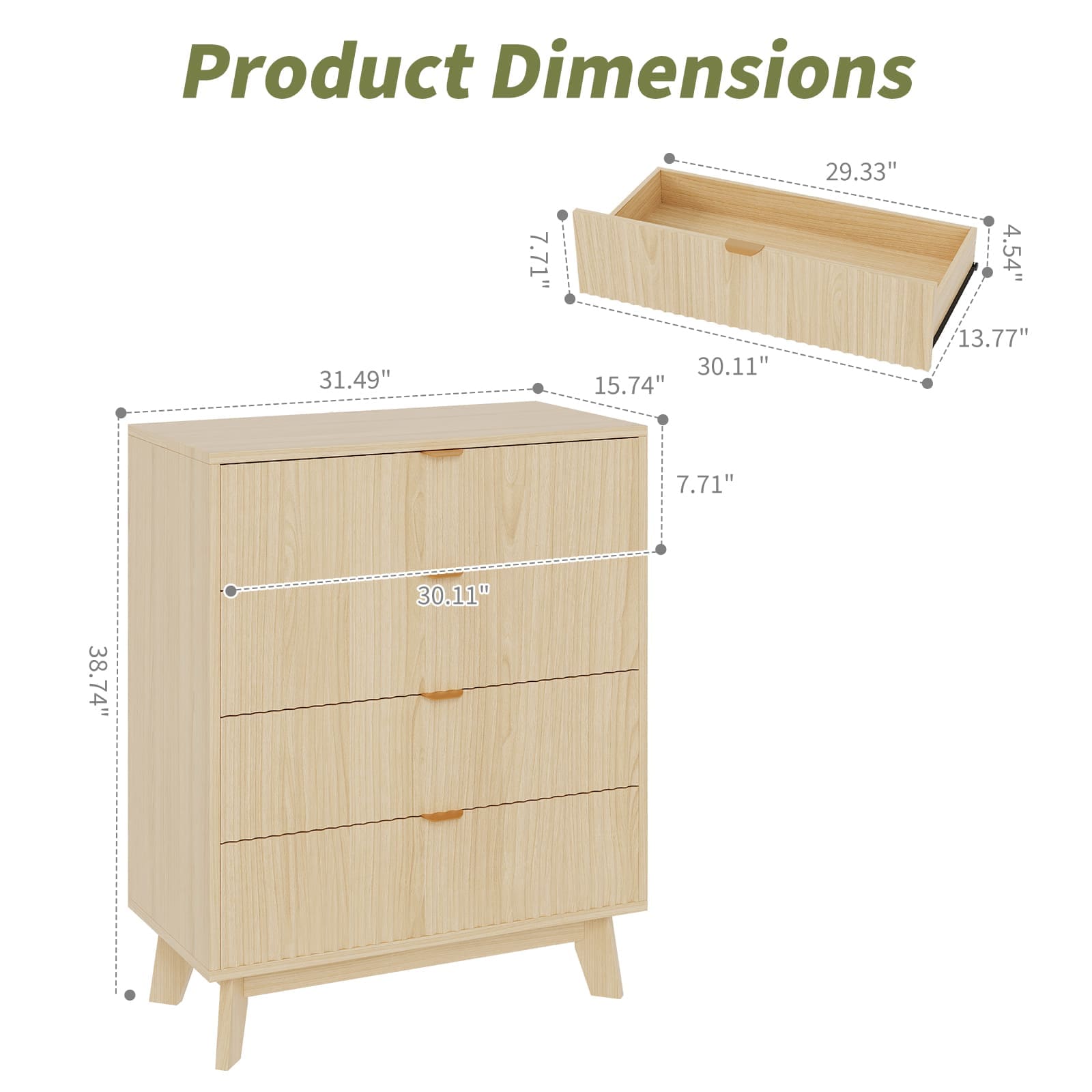 Qeetex SUN-PHK-33ABXRUW dressers - View #2