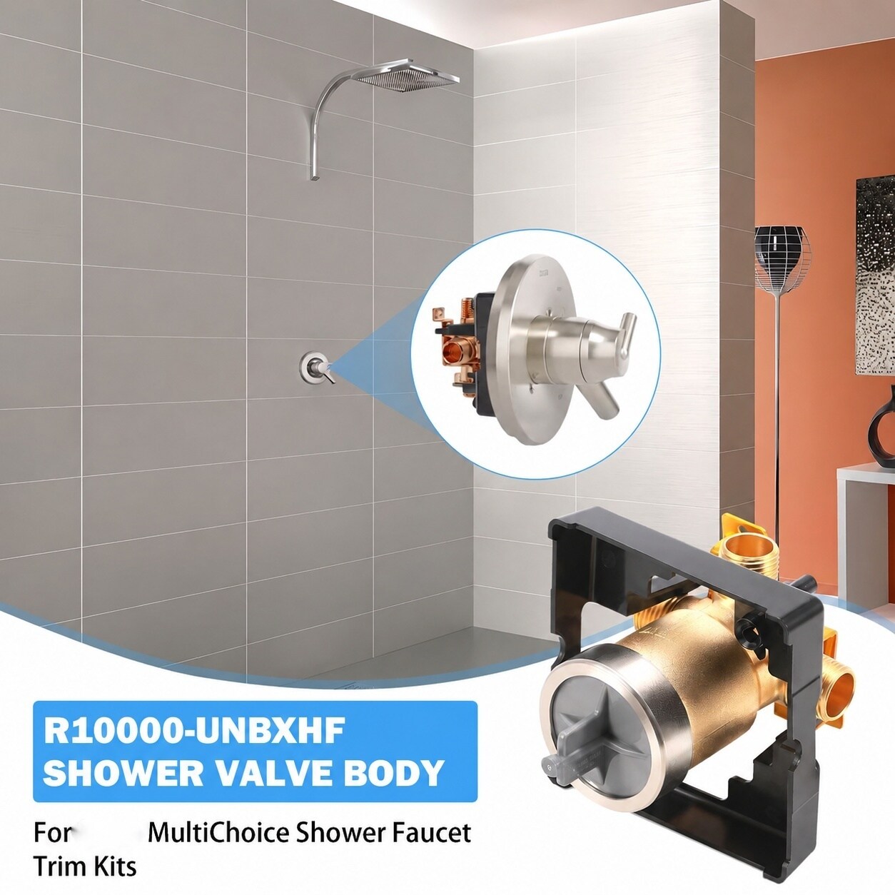 Adrinfly LAD0813D017 Bath-Shower-Facc - View #2