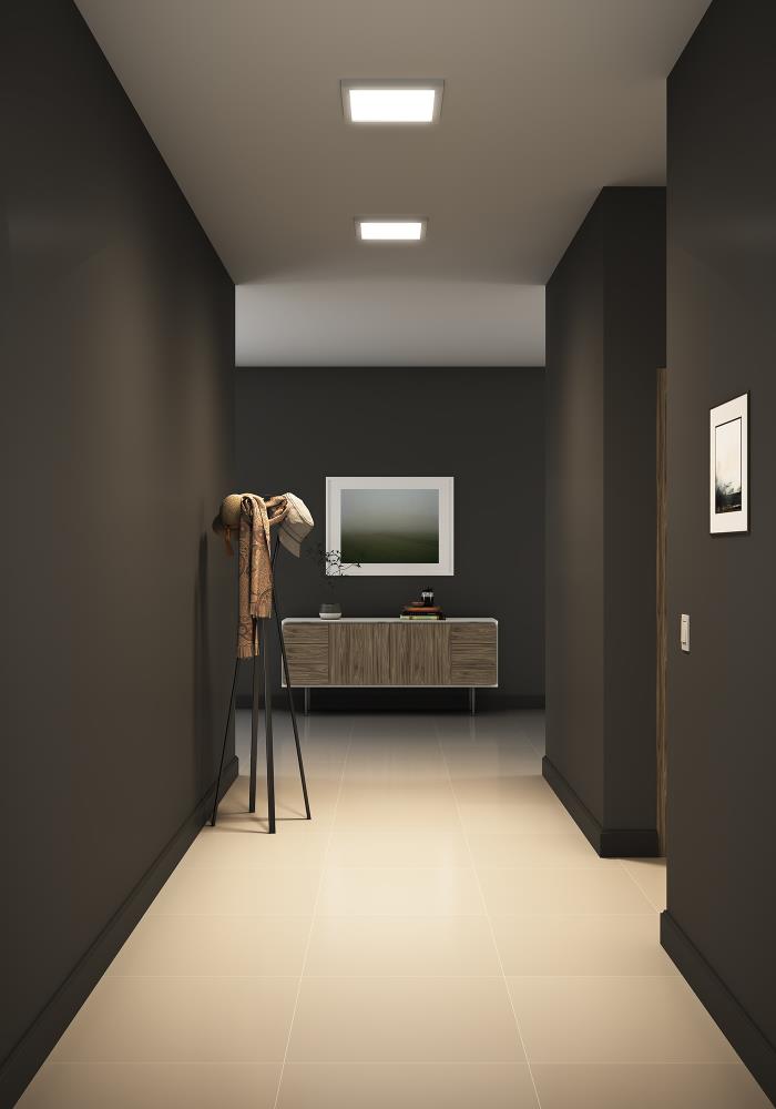 DALS Lighting 7107SQ-WH flushmounts - View #2