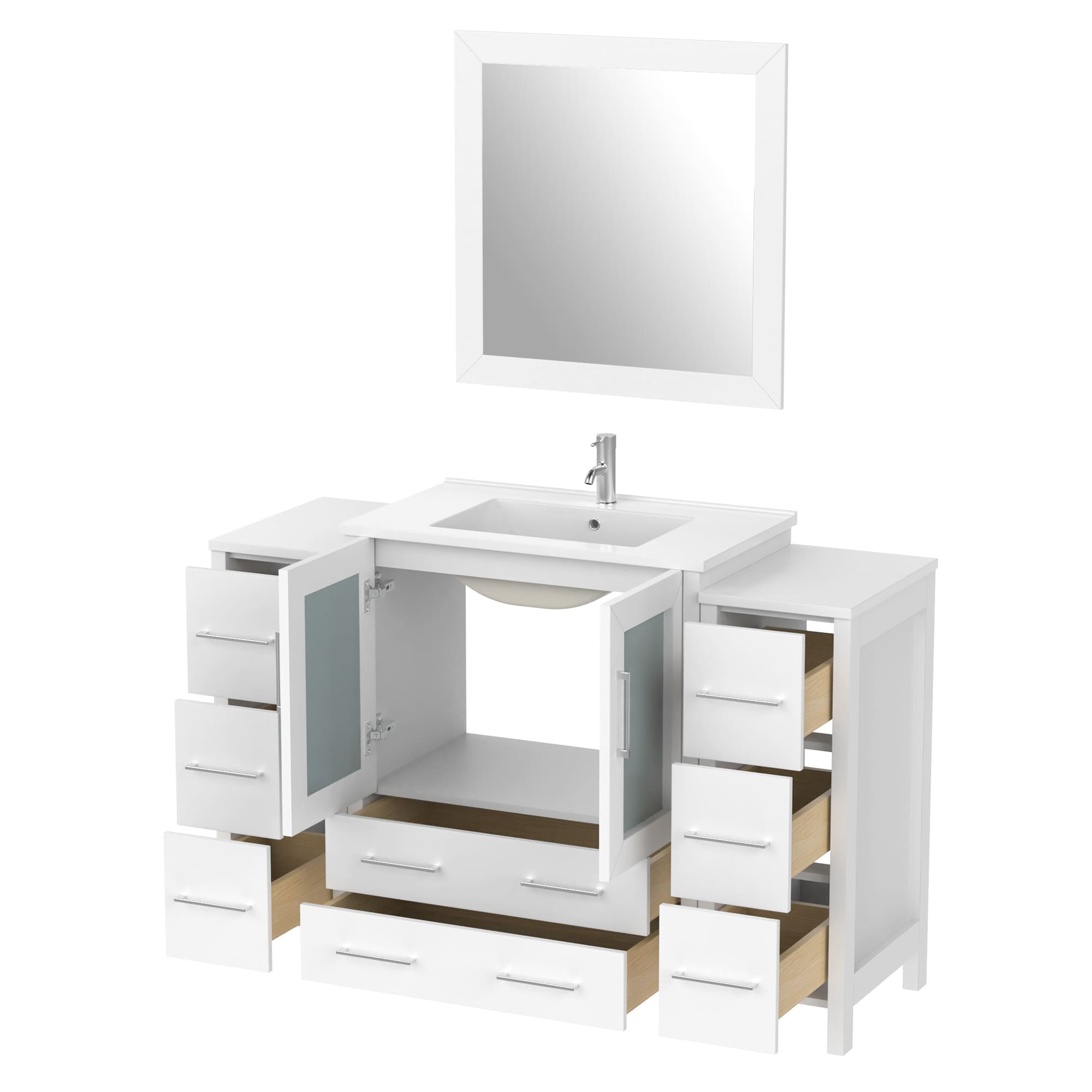 Vanity Art VA3030-54W Bath-Vanity-Combo - View #7