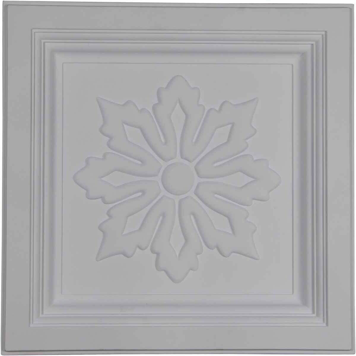 Urethane White Ceiling Tiles At Lowes Com   04253567 