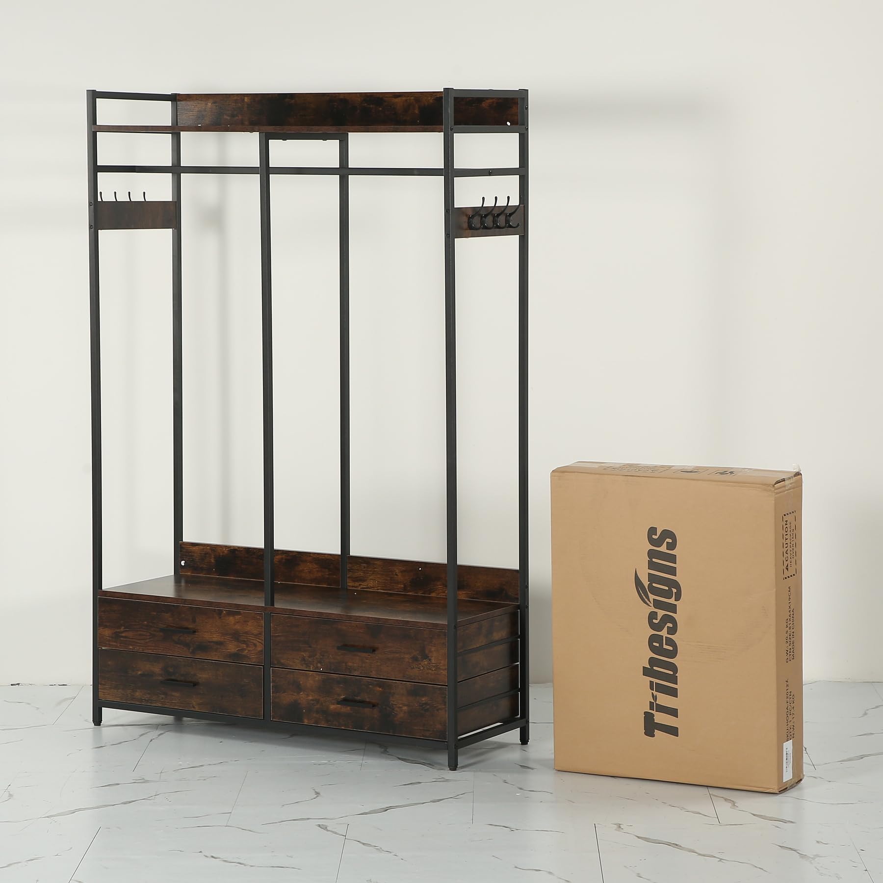 Tribesigns HOGA-F1630 Wood-Closet-Kits - View #9