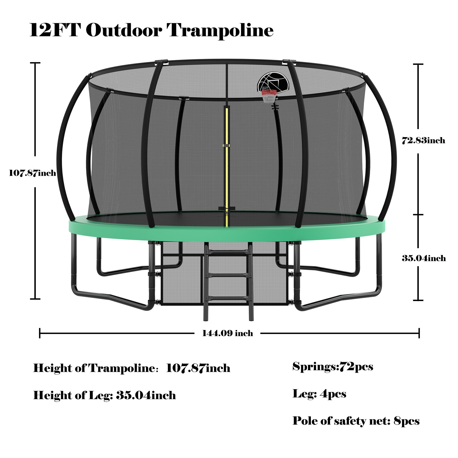 Damerin TRAA23 trampolines - View #5