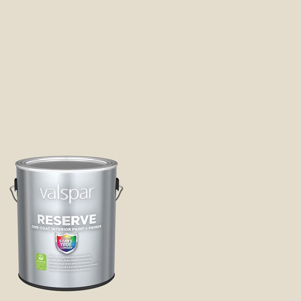 Valspar 3003-10C-2916574 Reserve Flat Cream In My Coffee 3003-10C Latex Interior Paint Paint + Primer ( 1-gallon )