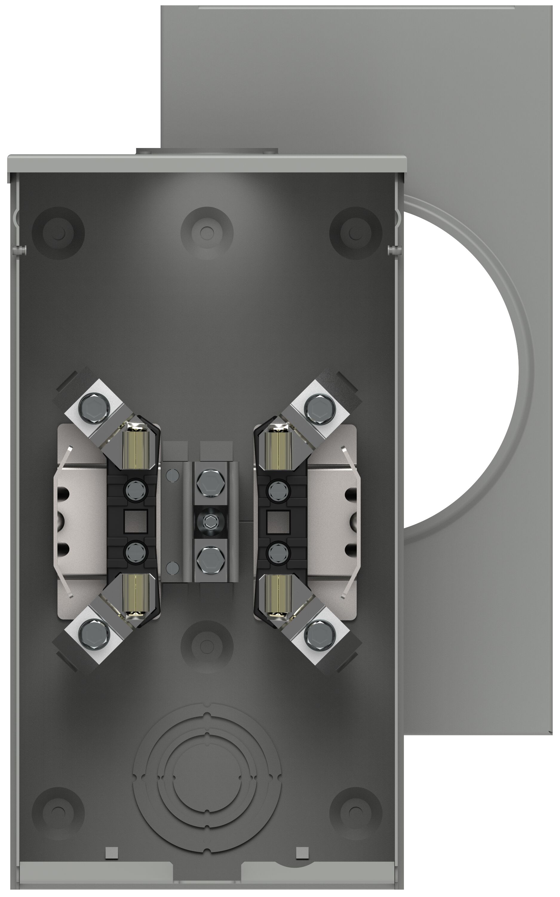 Siemens 200 1 Gang Ringless Overhead only Meter Socket #UAT337-0PGP