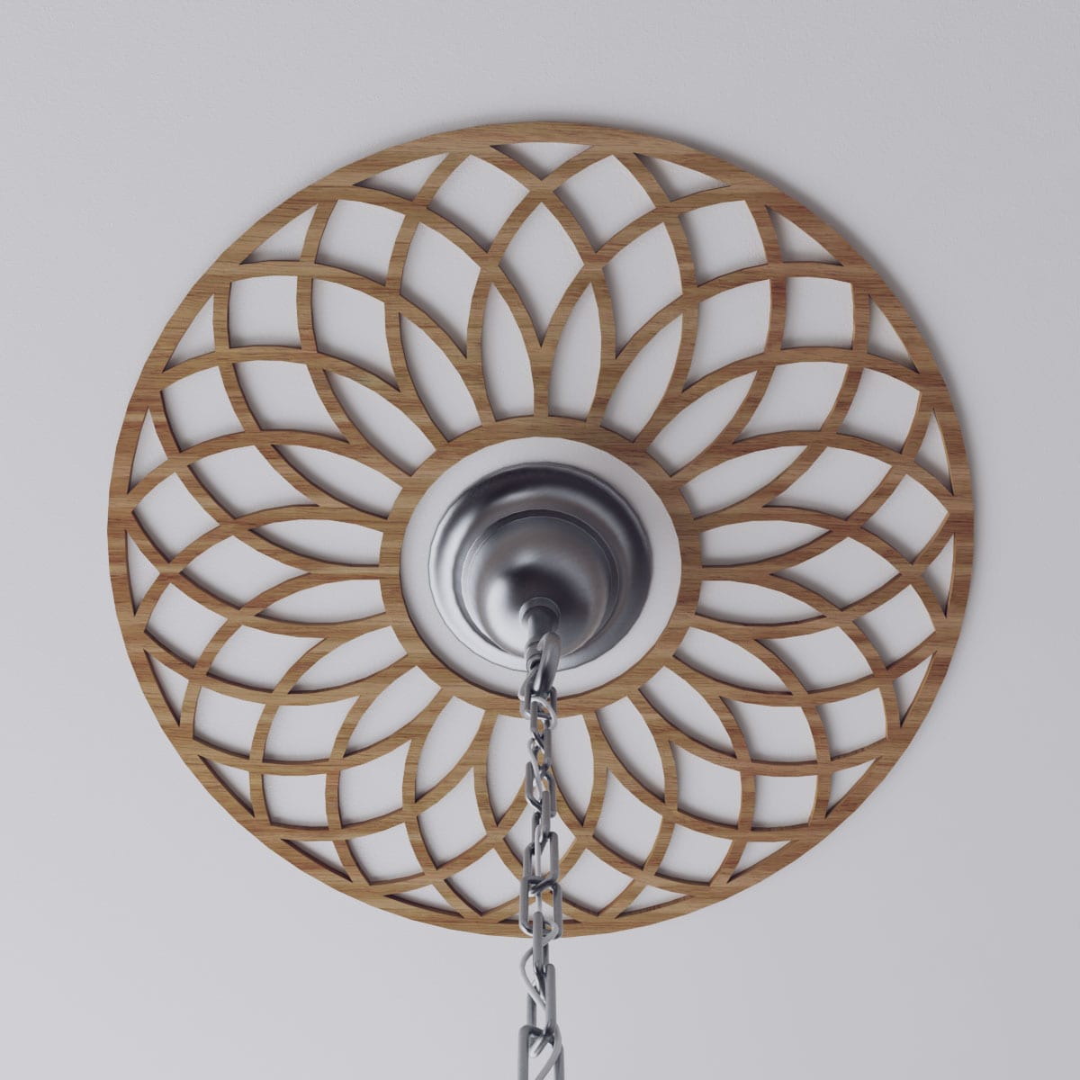 Ekena Millwork CMWP22X22X0250CNWA Ceiling-Medallions - View #11