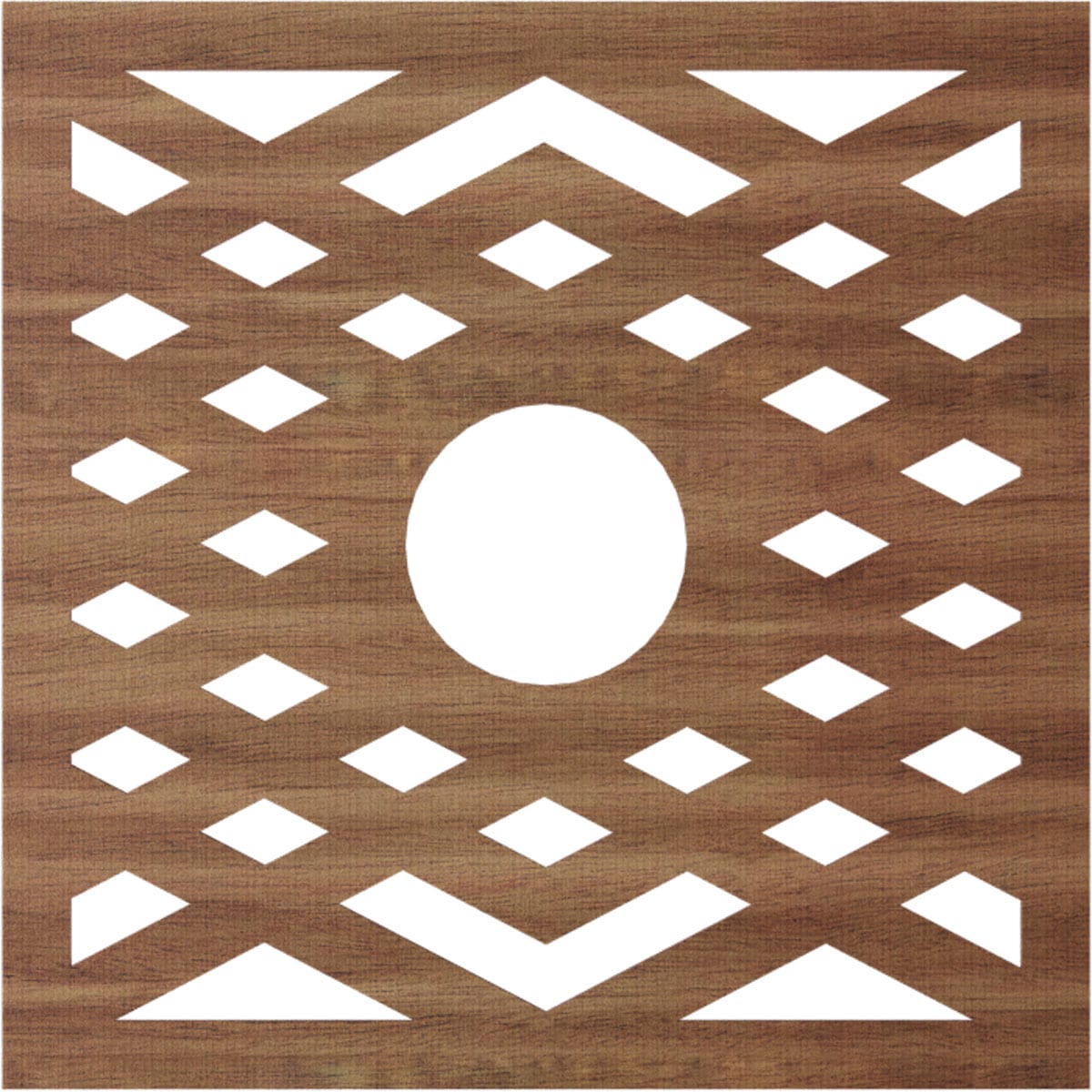 Ekena Millwork CMWP38X38X0375CHWA Ceiling-Medallions - View #4