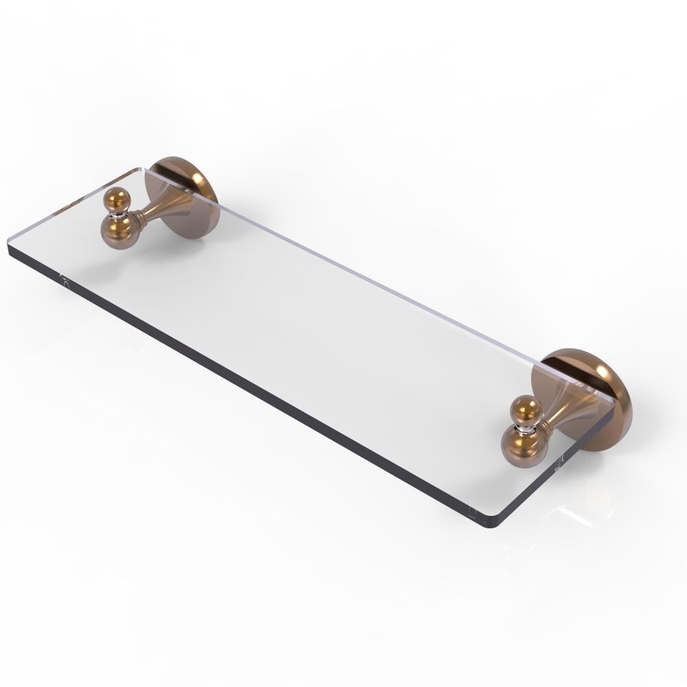 Allied Brass SL-1-16-BBR Shadwell Brushed Bronze Wall mount Bathroom Shelf ( 16-in x 3.6-in x 5-in )