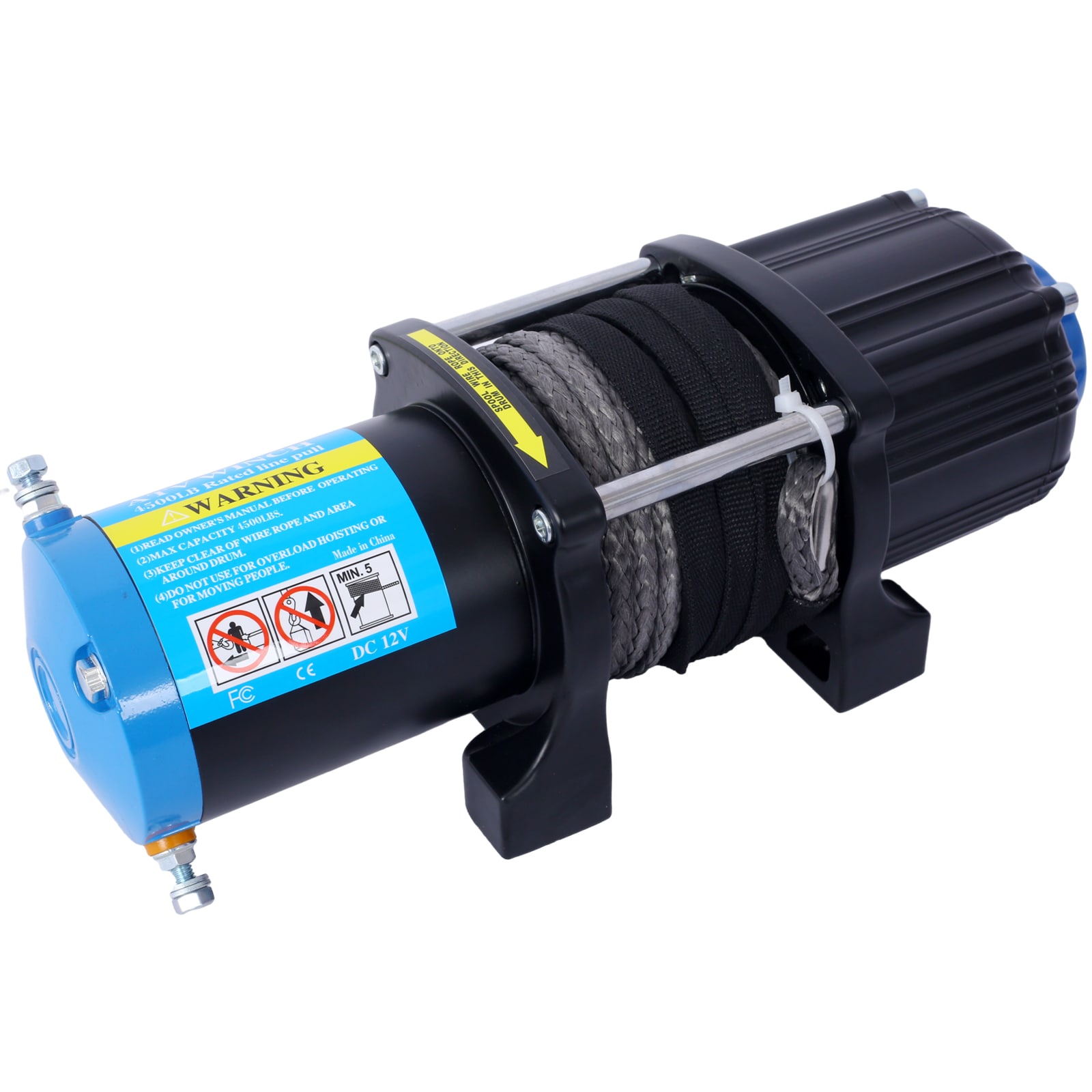 Kahomvis GH-QP214-130 4500-lb 32.0-ft Electronic Winch 1.6 -HP Motor