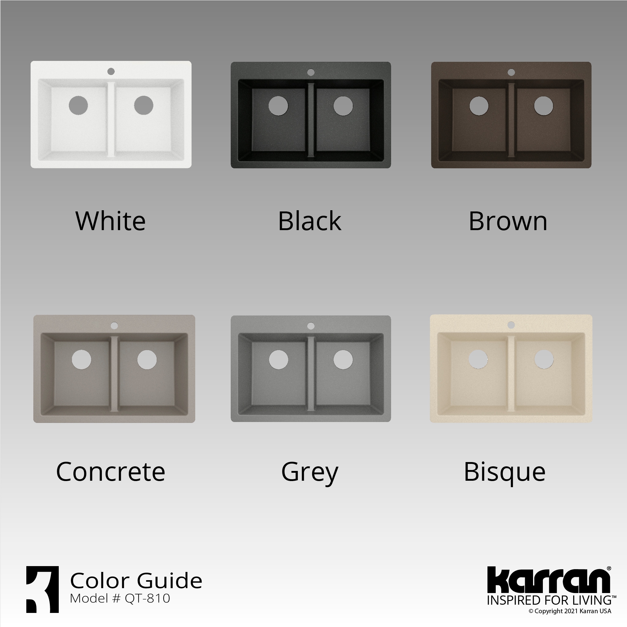Karran QT-810-BL Kitchen-Sinks - View #12