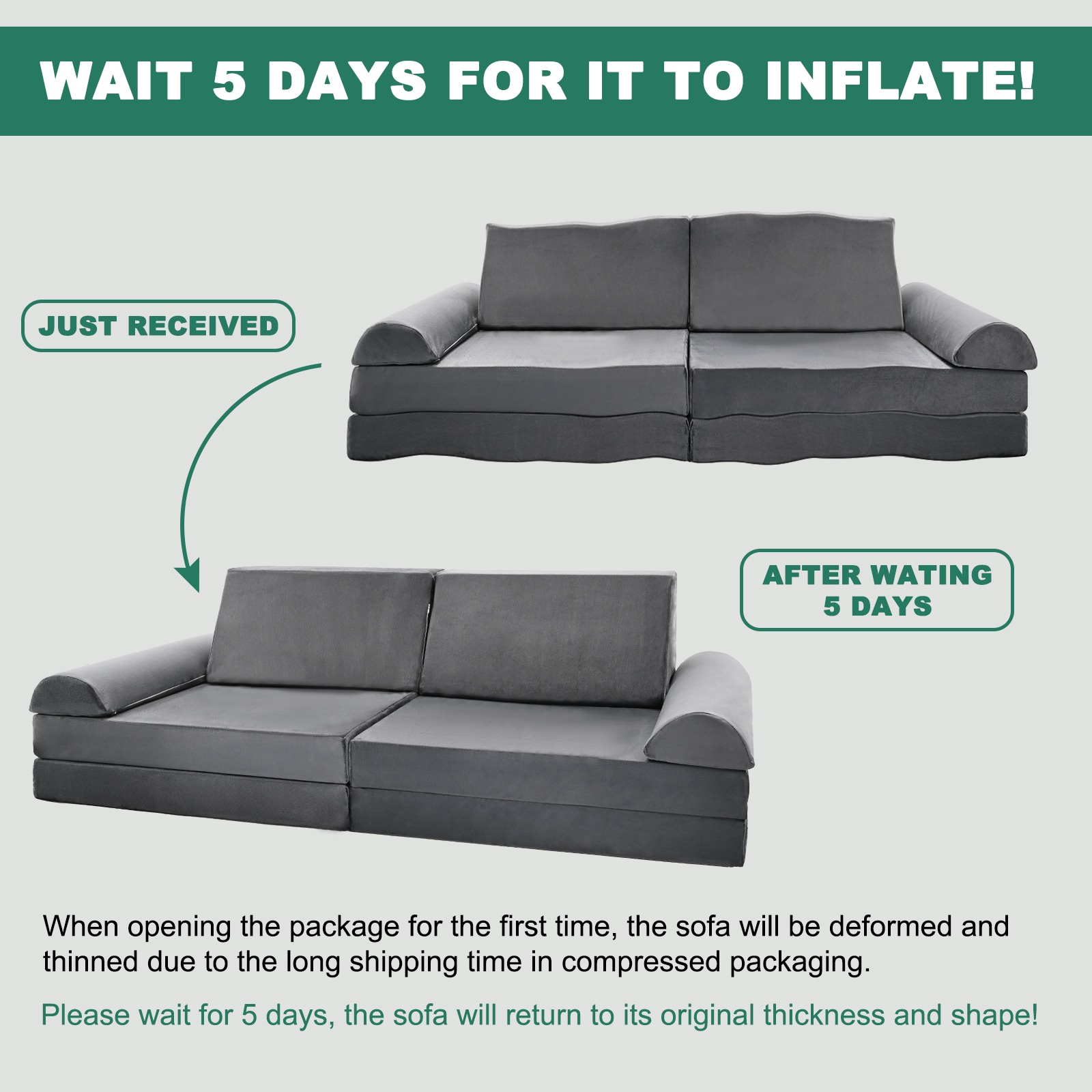 Esazn I1600160-GY-SLYU Sofas-Loveseats - View #6