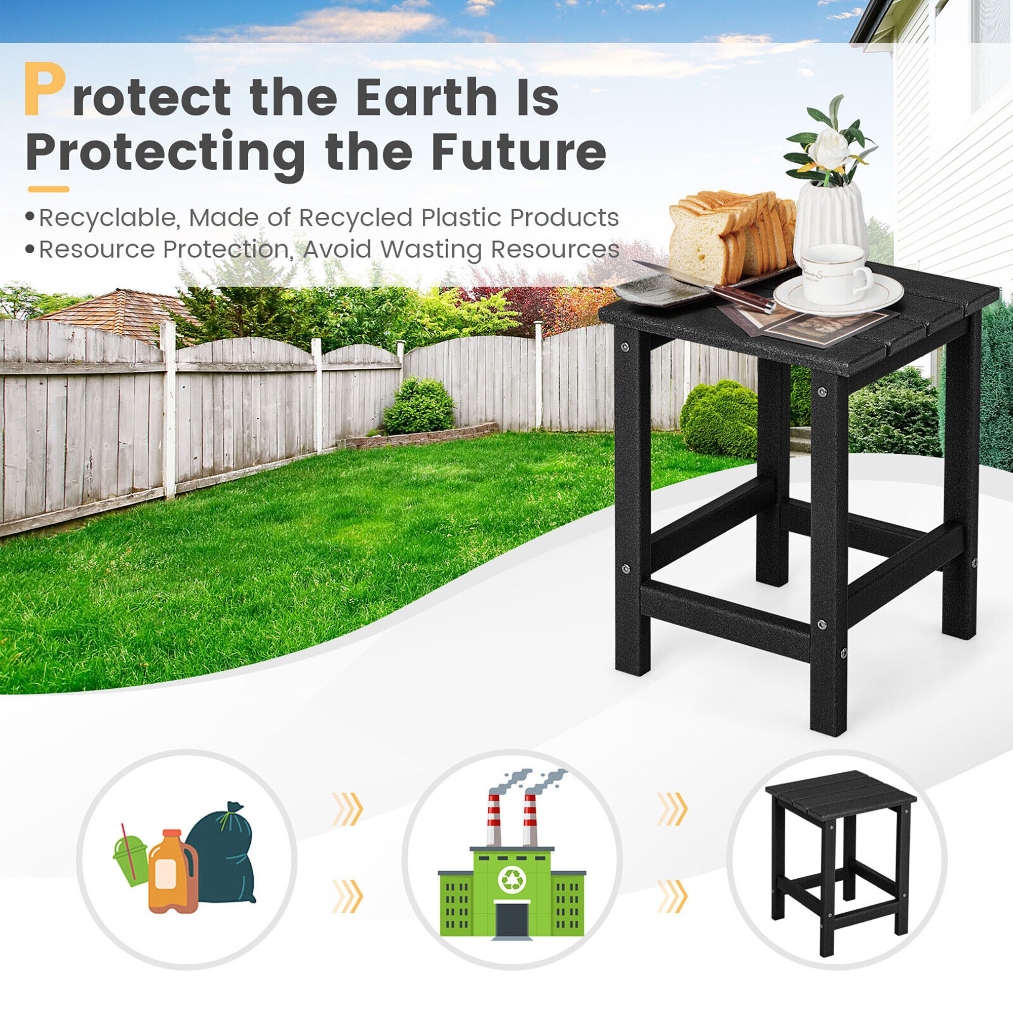 Forclover HYFW-T939BA Patio-Tables - View #7