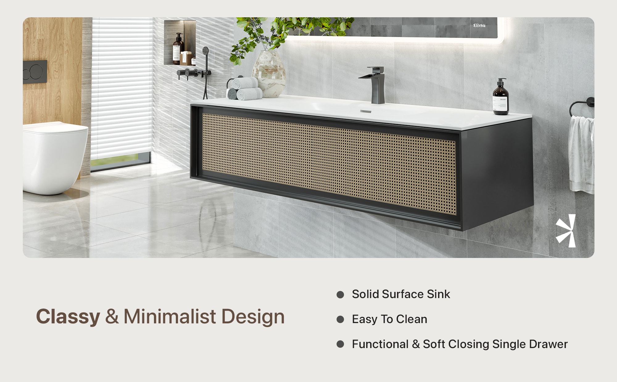 Eviva EVVN116-44NOK/BL Bath-Vanity-Combo - View #8