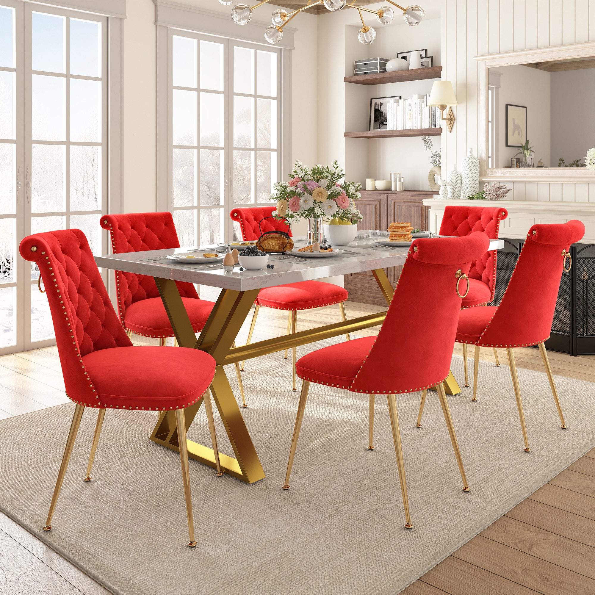 Clihome CL-DLS703RD Dining-Sets - View #3