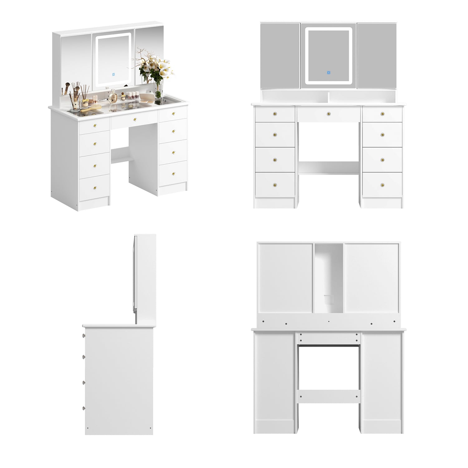 FUFU&GAGA LJY-CX0057-01 Bedroom-Vanities - View #7