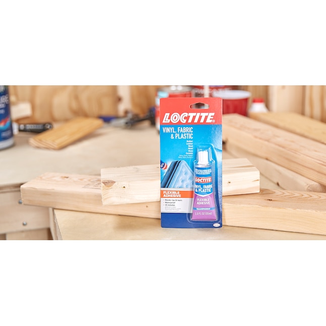 Loctite 1.0 oz Vinyl, Fabric and Plastic Flexible Adhesive, 85102
