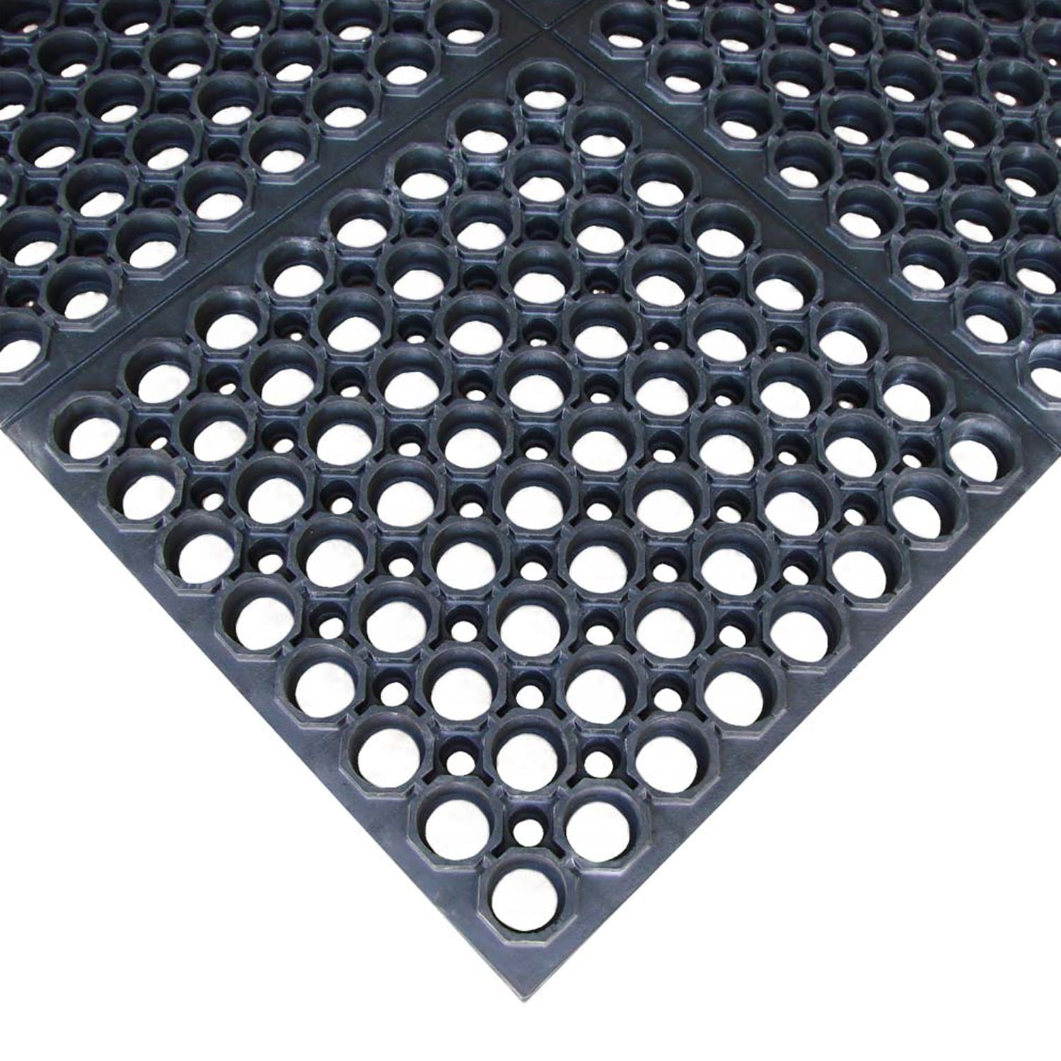 Serve Secure Red Rubber Floor Mat - Anti-Fatigue, Grease-Resistant - 60 x  36 x 1/2 