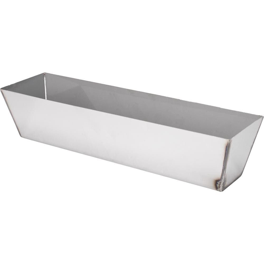 WAL-BOARD TOOLS 023-014-L 14-Inches L x 4.25-Inches W x 3.5-Inches D Stainless steel Drywall Mud Pan