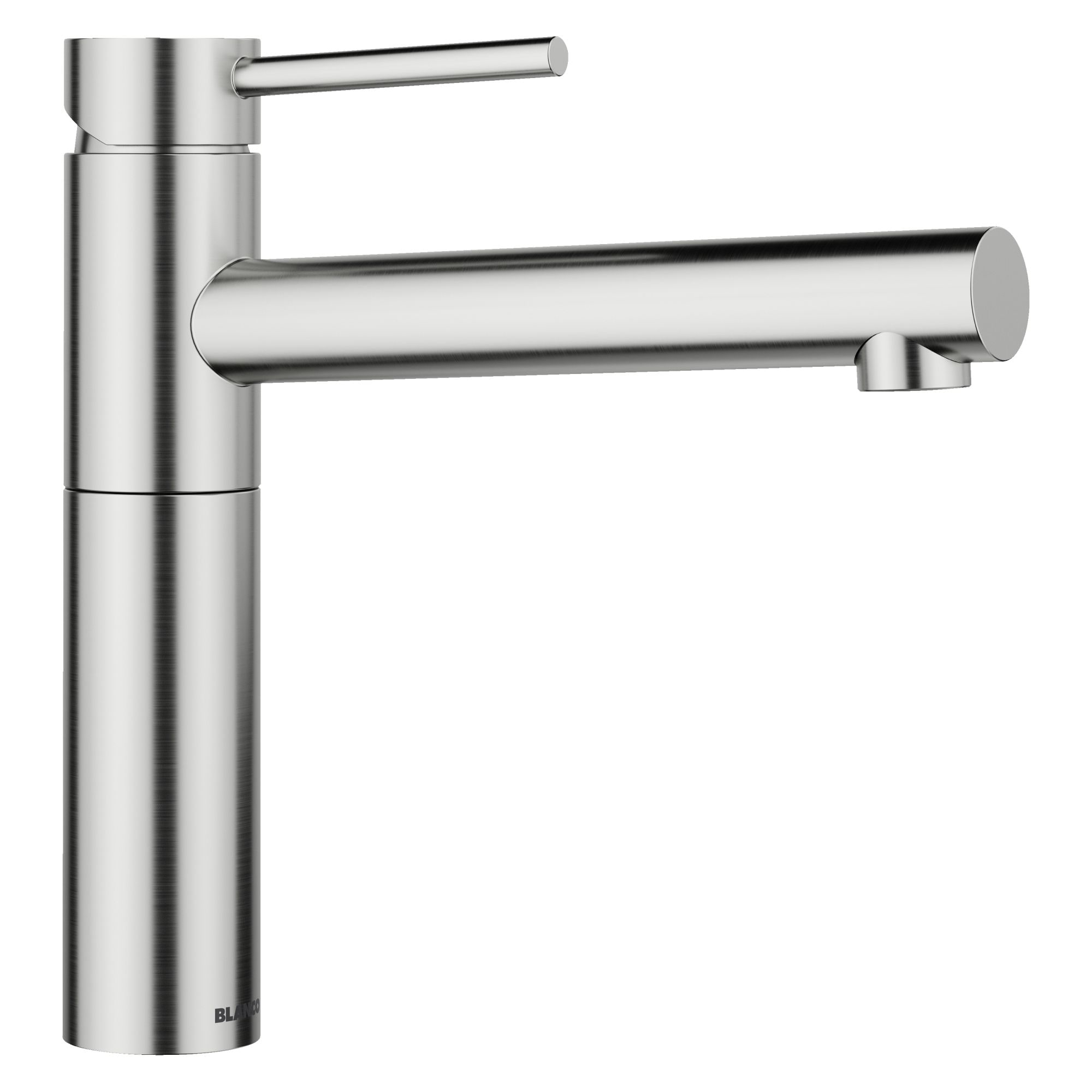 Blanco 527569 Pvd Steel Single Handle Deck-mount Bar and Prep Kitchen Faucet with Sprayer