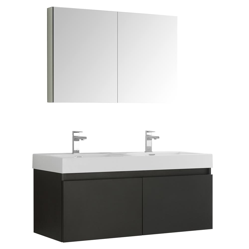 Fresca FVN8012BW Bath-Vanity-Combo - View #2