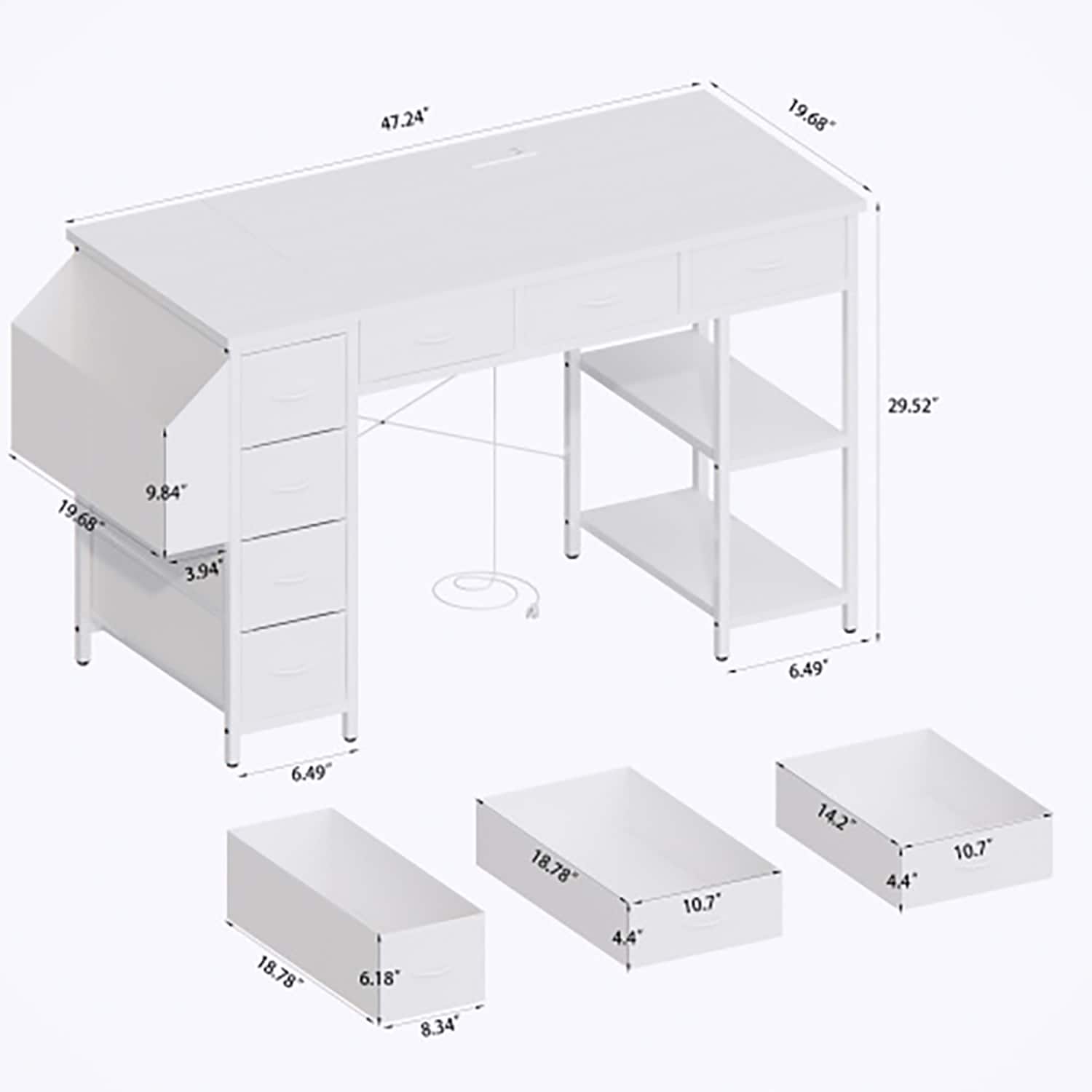 GZMR GM-W2817 desks - View #5