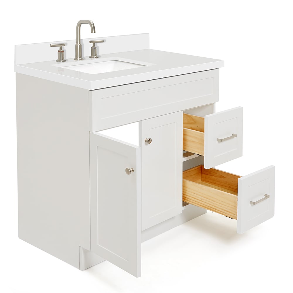 ARIEL F037SLWQRVOWHT Bath-Vanity-Combo - View #6
