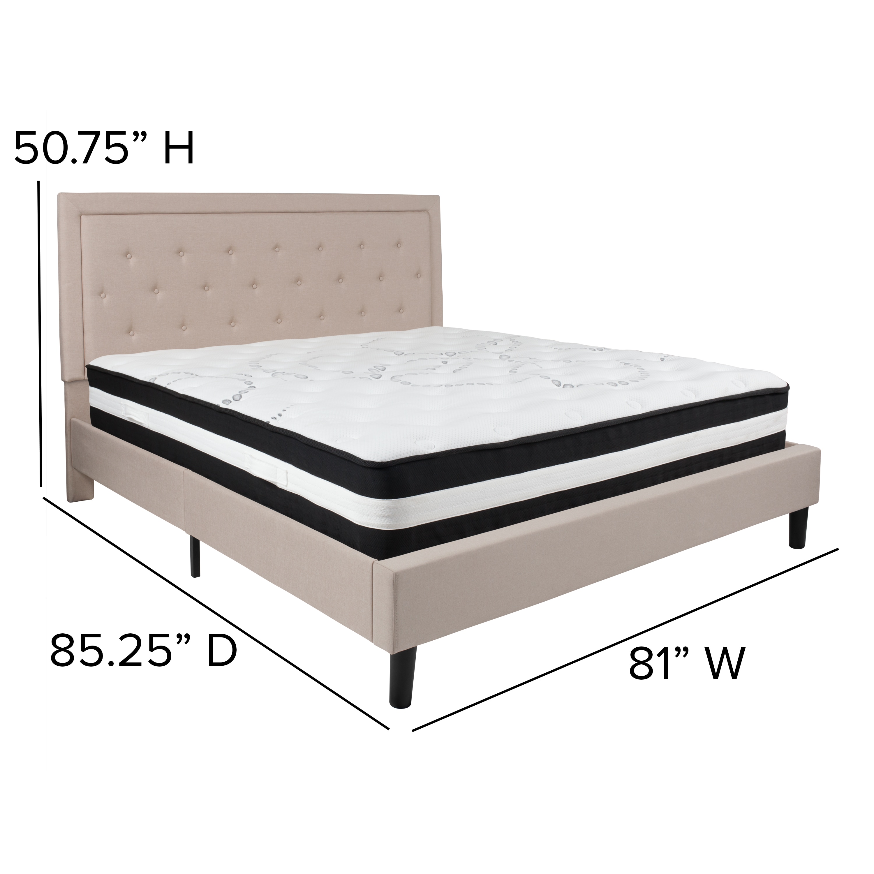 Flash Furniture 889142257523 beds - View #3