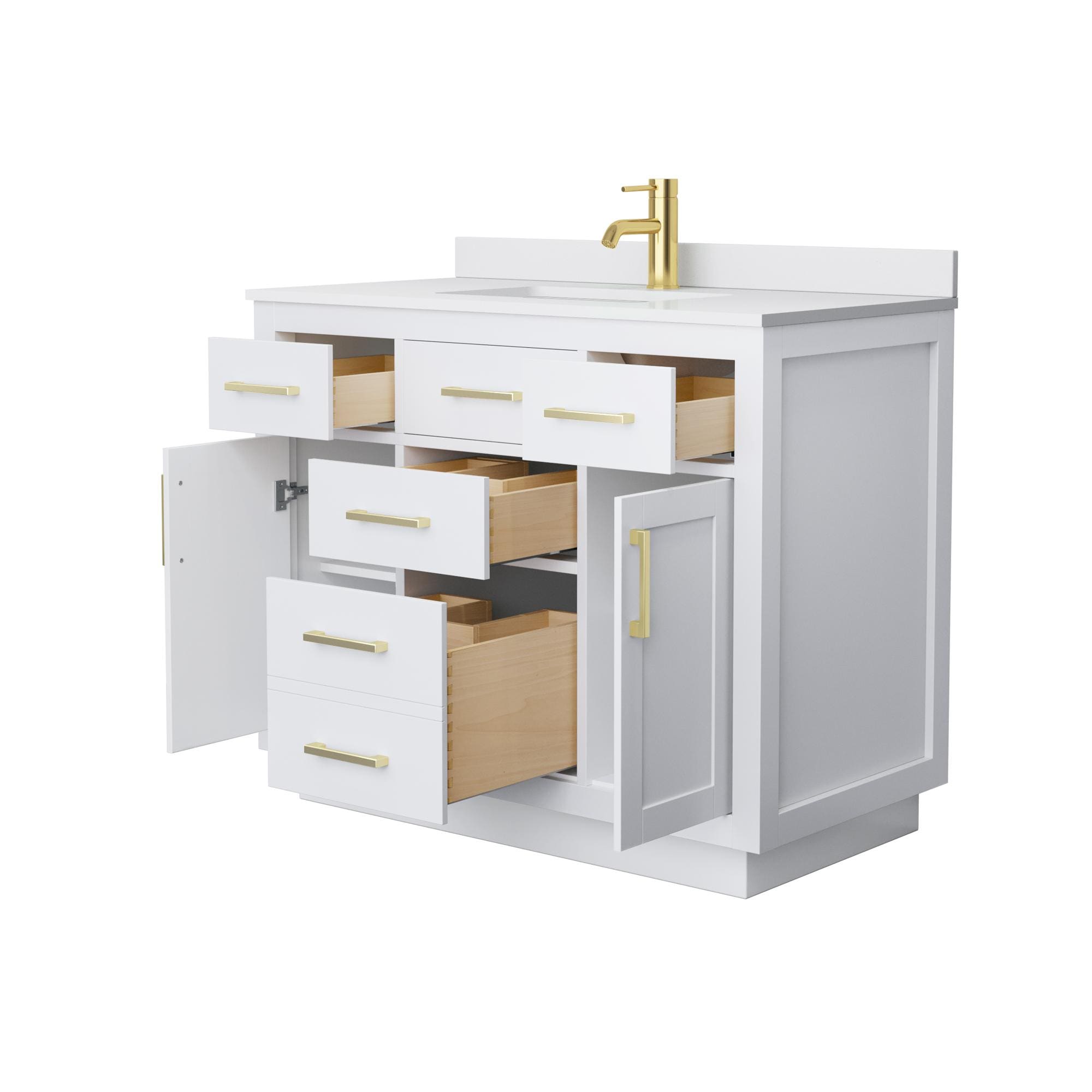 Wyndham Collection WCG262642SWGWCUNSMXX Bath-Vanity-Combo - View #2