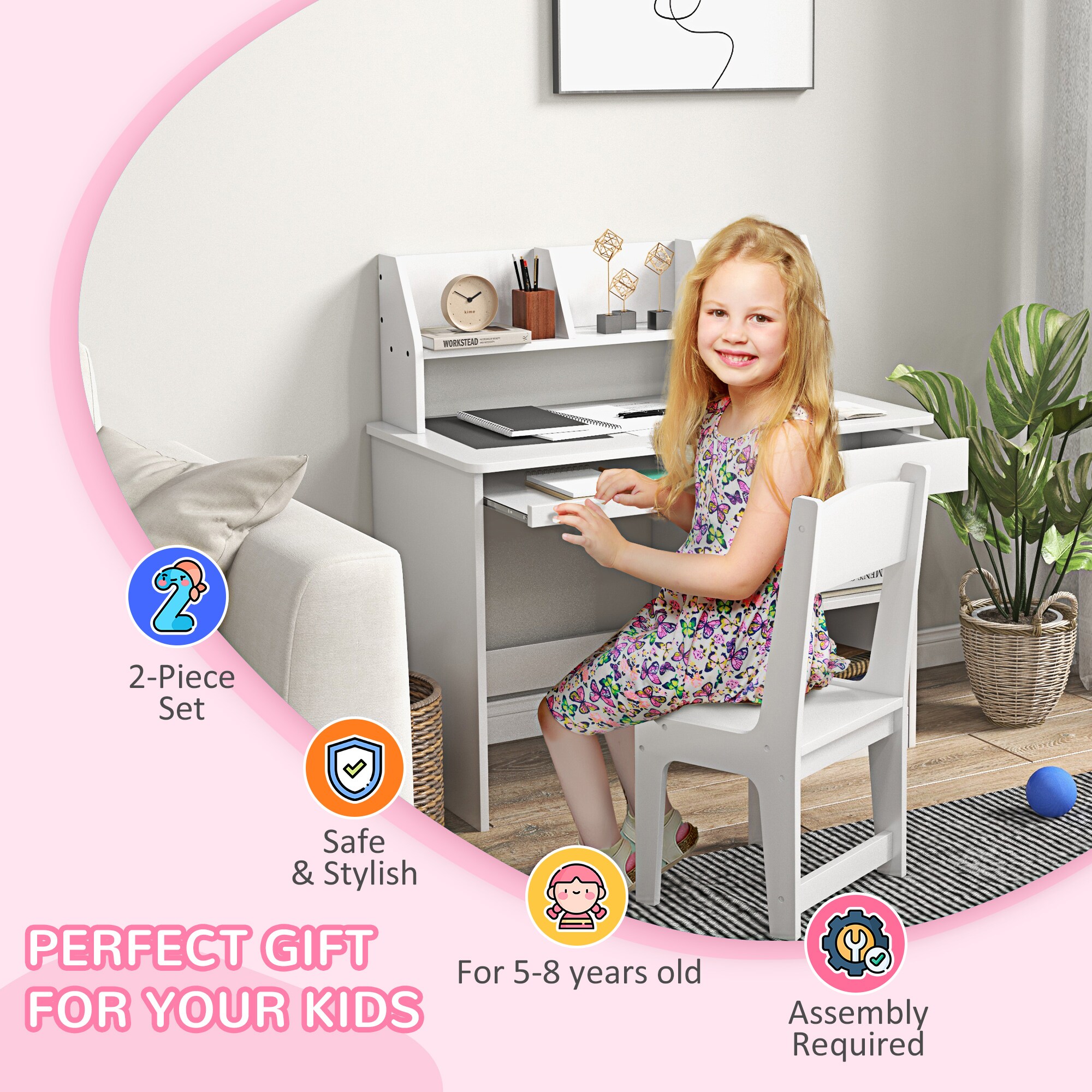 LOVMOR SF-Y-W2225P217332 Kids-Play-Tables - View #3