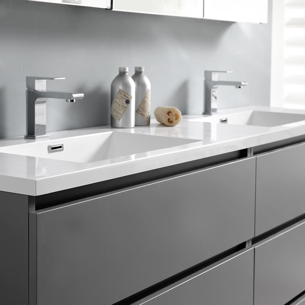 Fresca FCB93-3636GR-D-I Bath-Vanity-Combo - View #6