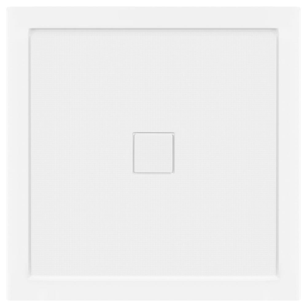 LessCare LSB3636C-W-DTR-CD 36-in W x 36-in L x 2.75-in H White Square Shower Pan Base (Center Drain)