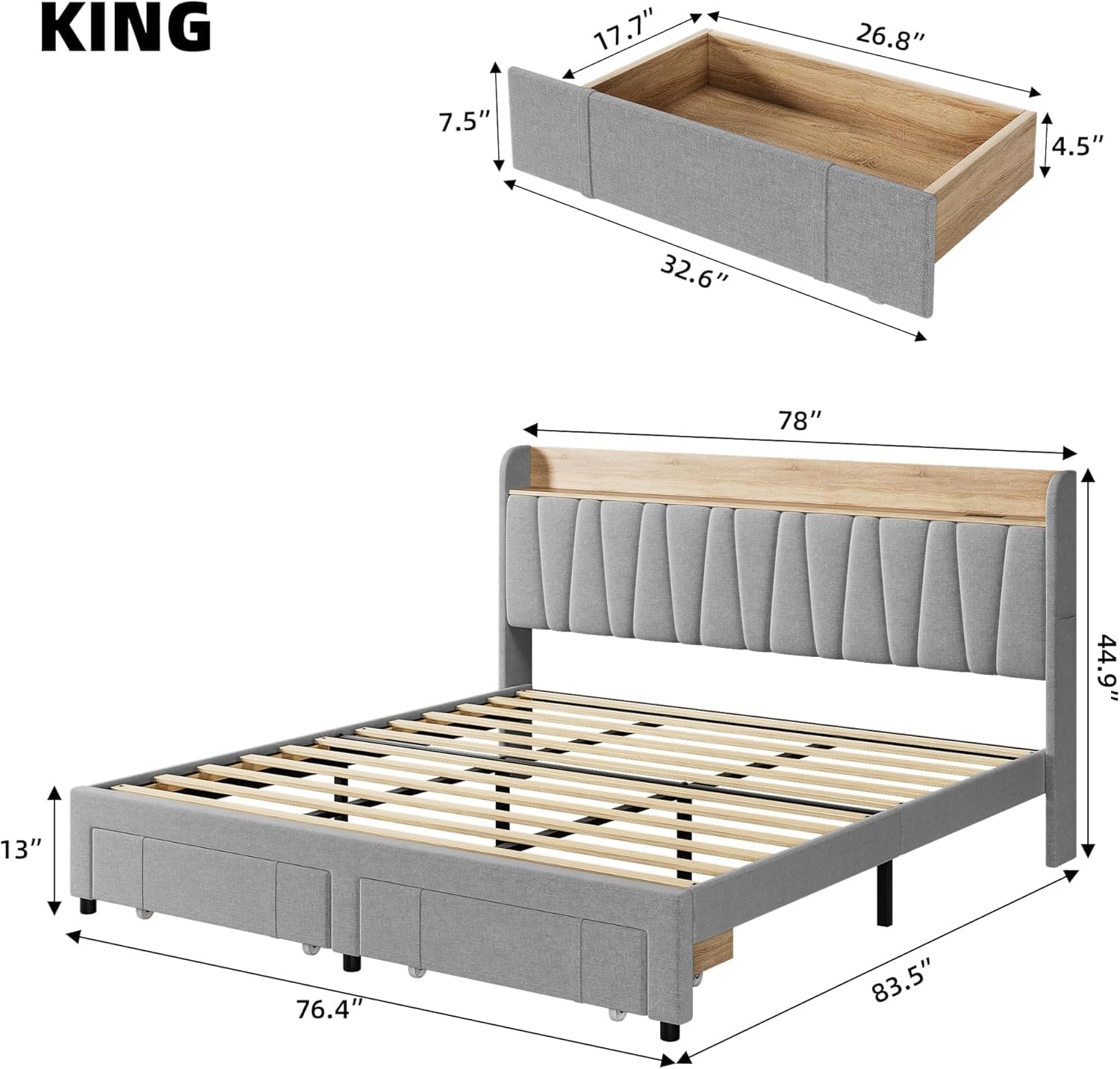 Qeetex LHF-BED-PHO-158DPQ7B beds - View #2