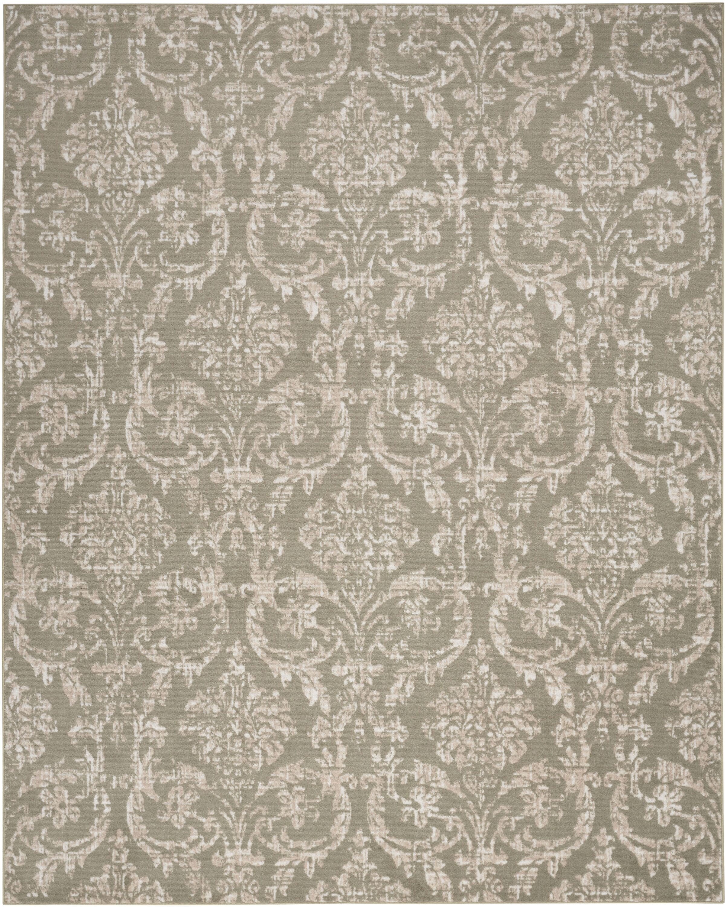  Home Jubilant 6 x 9 ft Olive Indoor Area Rug