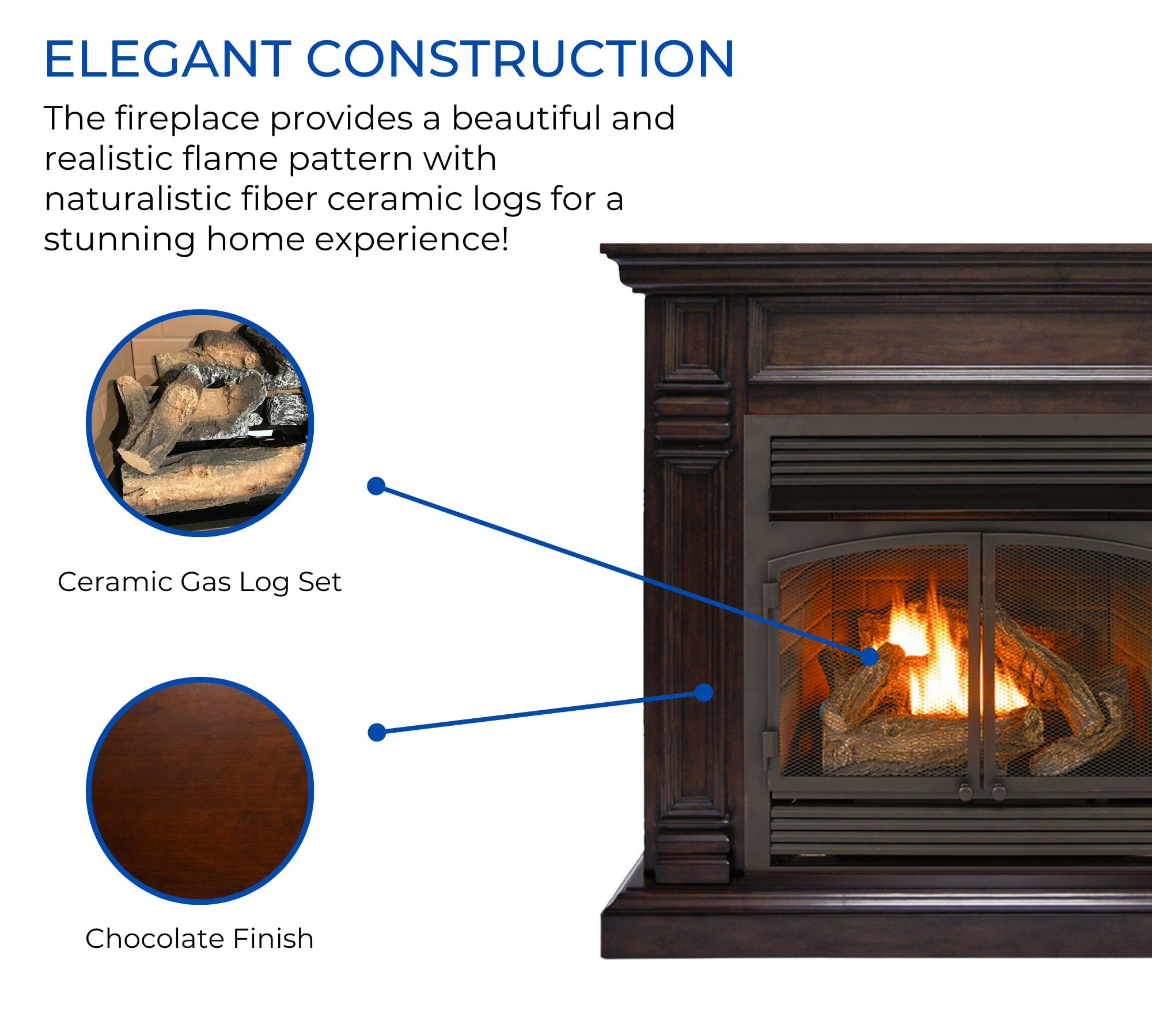 Duluth Forge DFS-400T-2CH Gas-Fireplaces - View #2