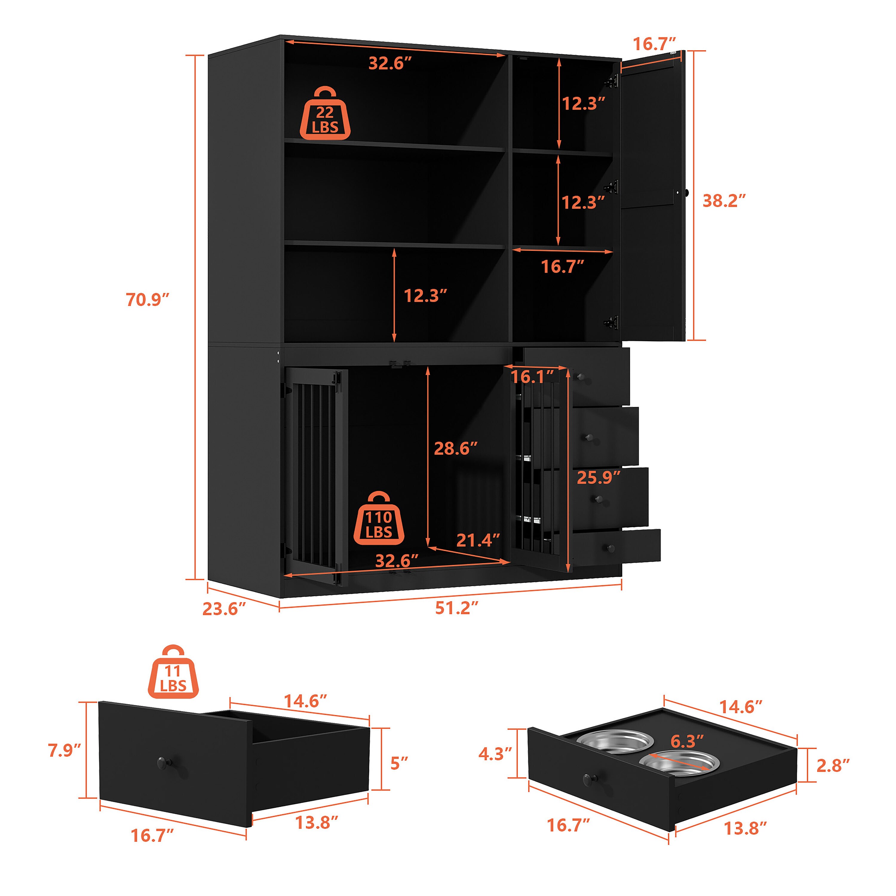 MIDHAM KF150200-03+04 Dog-Houses - View #16