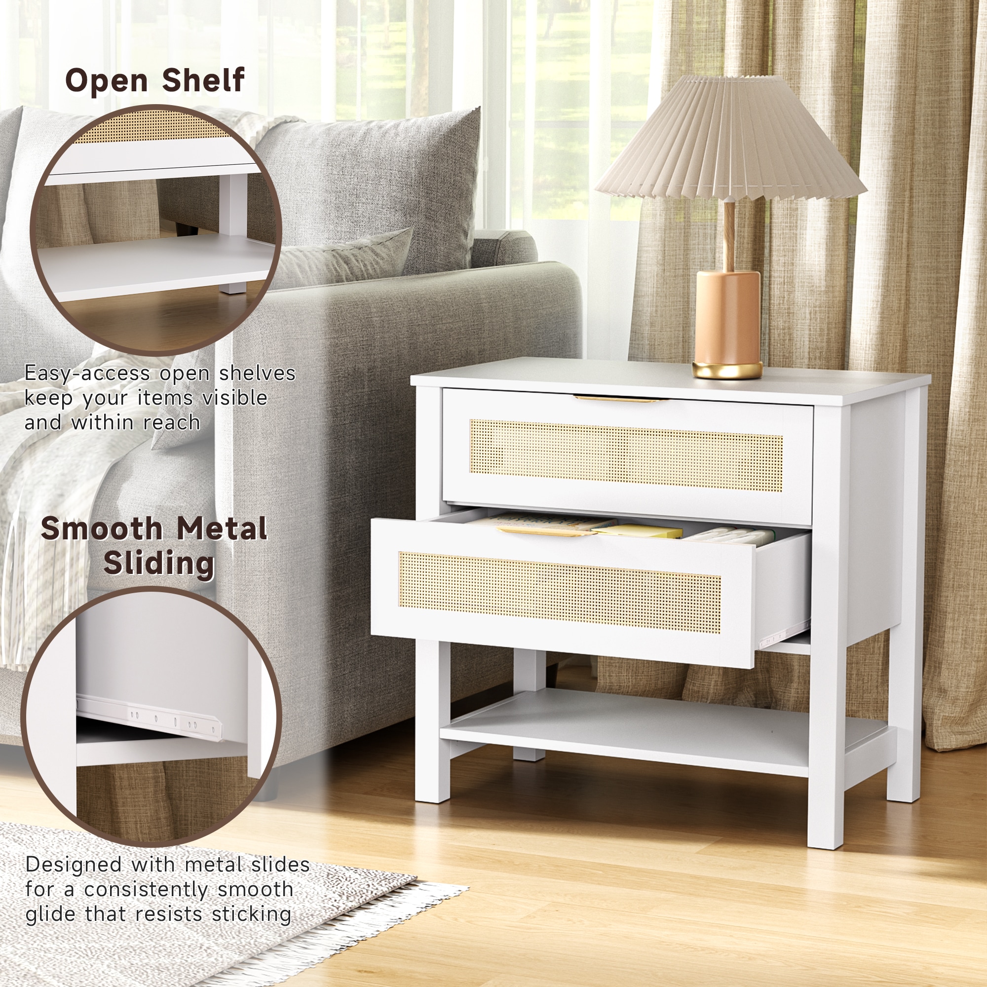 GLANZEND 65146XO2U nightstands - View #4