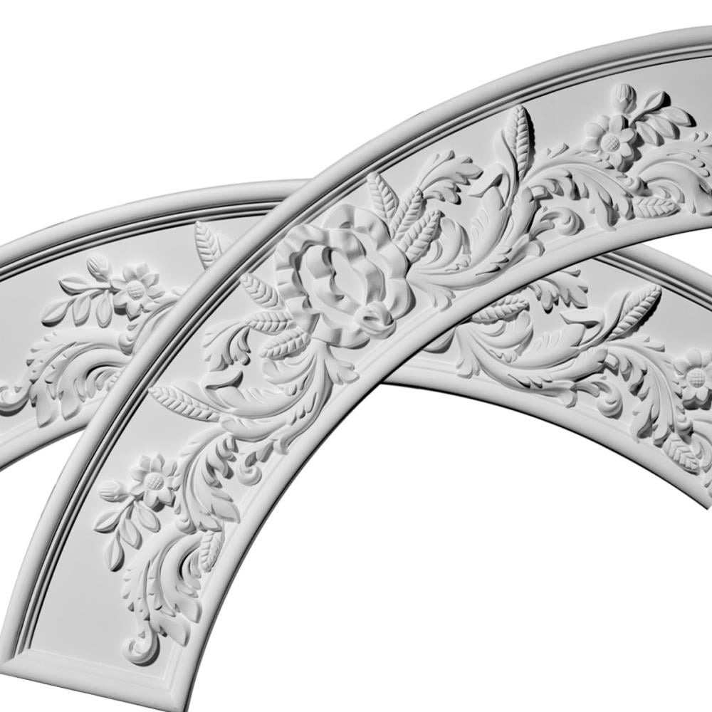 Ekena Millwork CR49TO Tomango 6.0-Inches x 49.25-Inches Quarter Polyurethane Ceiling Ring