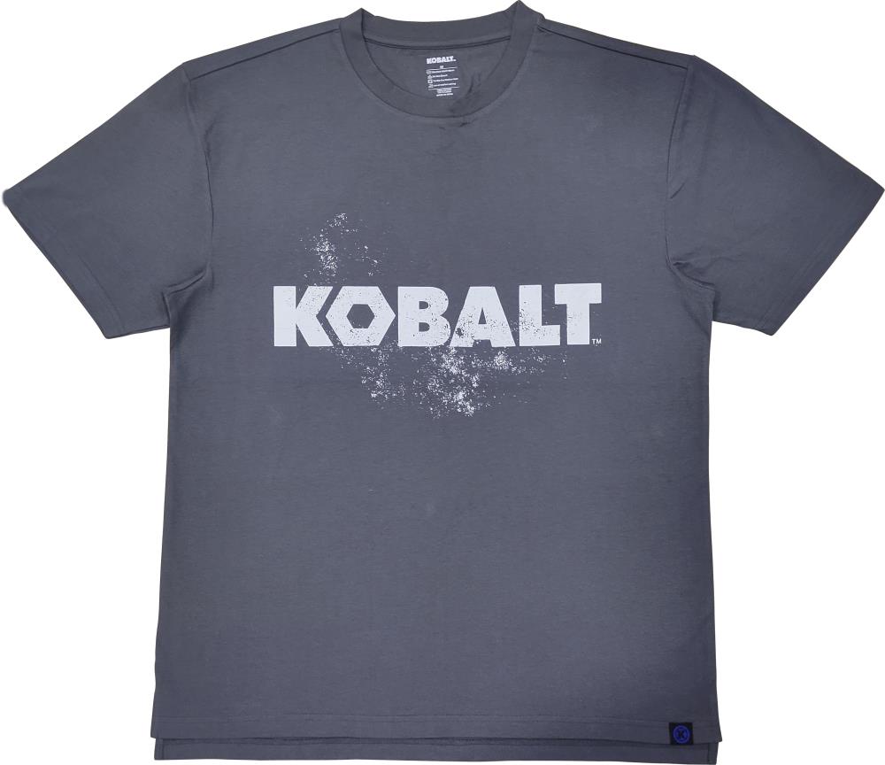 Men's Short Sleeve Graphic T-shirt (XX-large) Cotton in Gray | - Kobalt DANEX-016