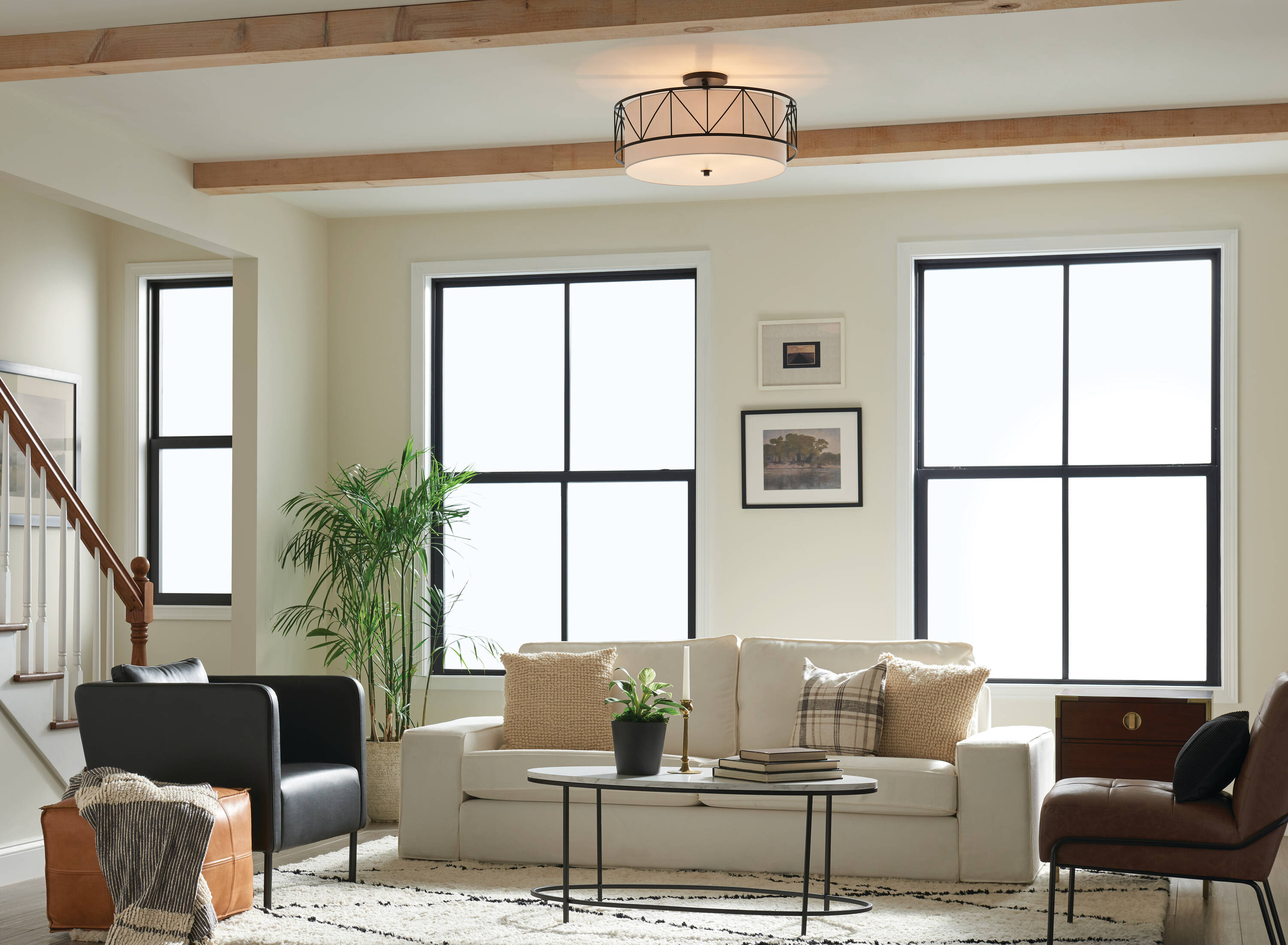 Kichler 52076BK flushmounts - View #3
