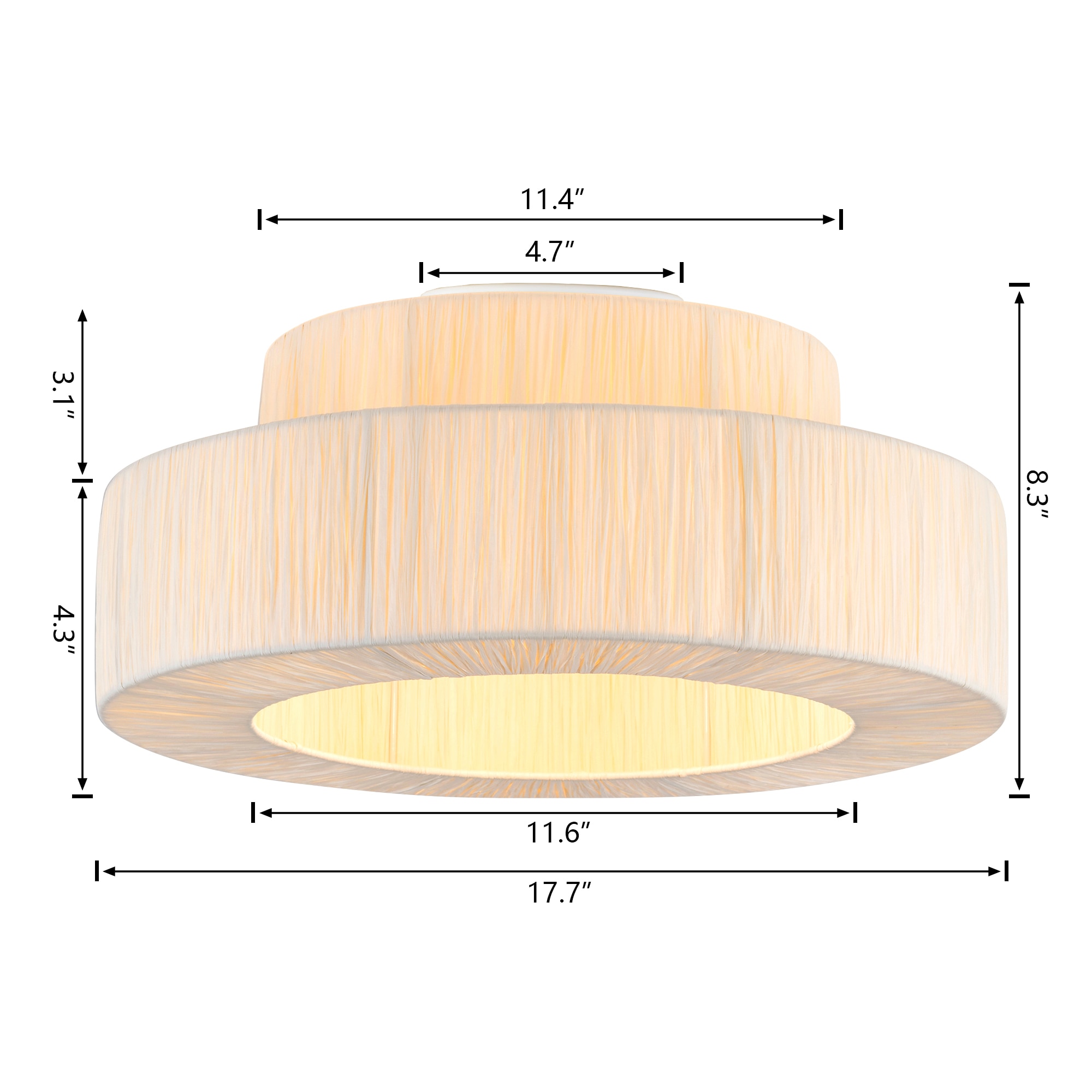 Maxax 5003-C1OW flushmounts - View #7