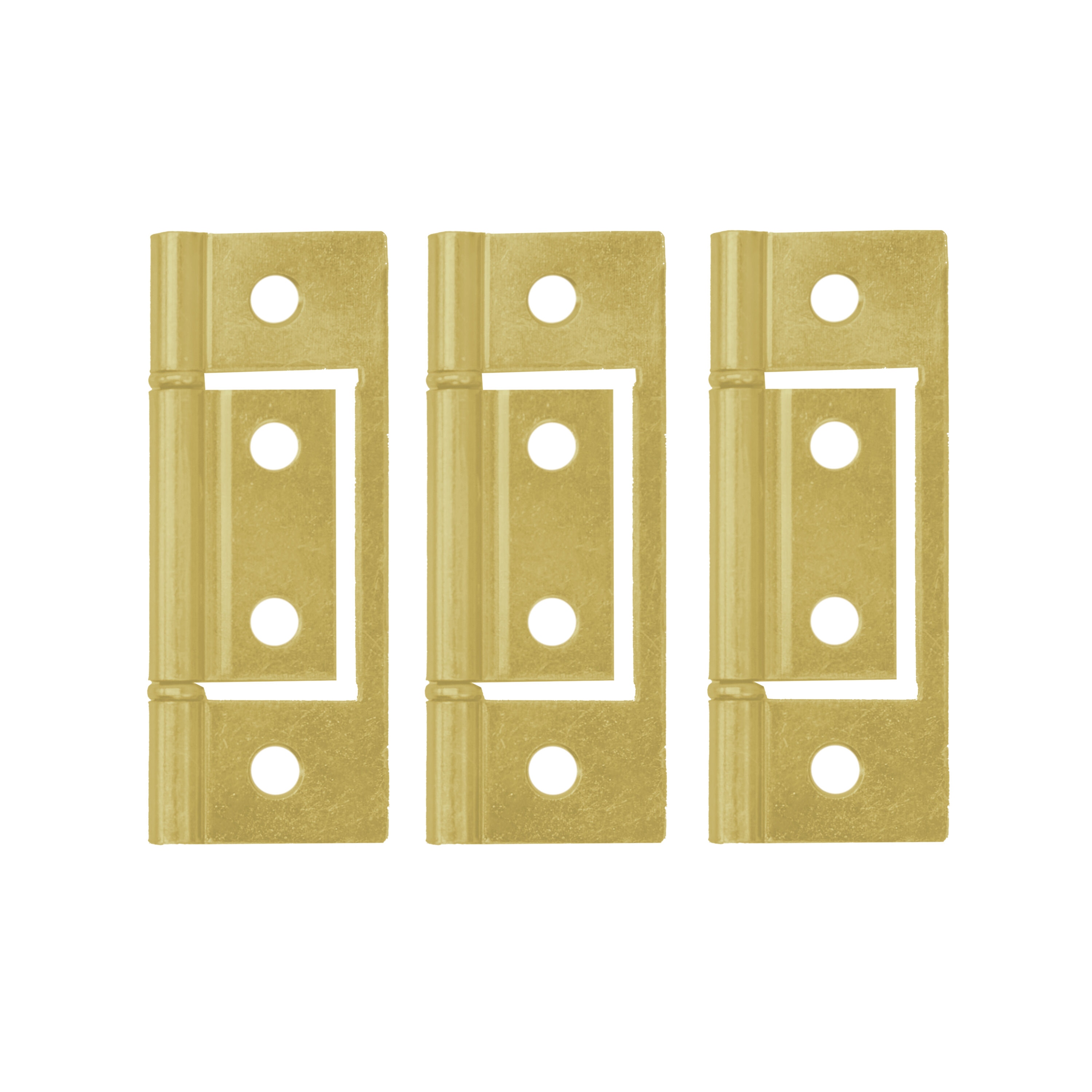 M-D 45116 1.5-in Mill Non-Mortise Bi-Fold Door Hinge 2 -Pack