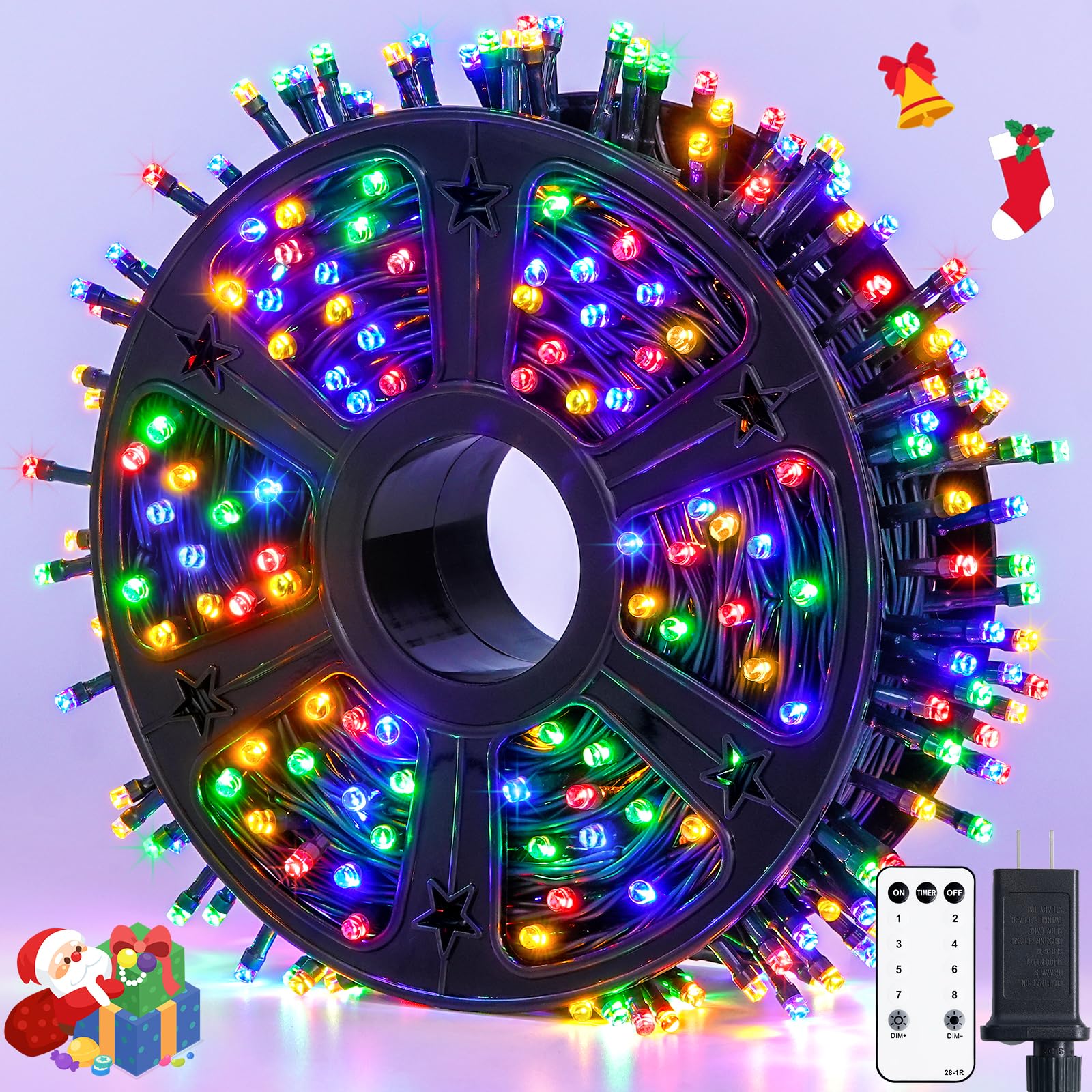 IJBUHV LED Pastelmas Lights Outdoor Indoor Easter Reel