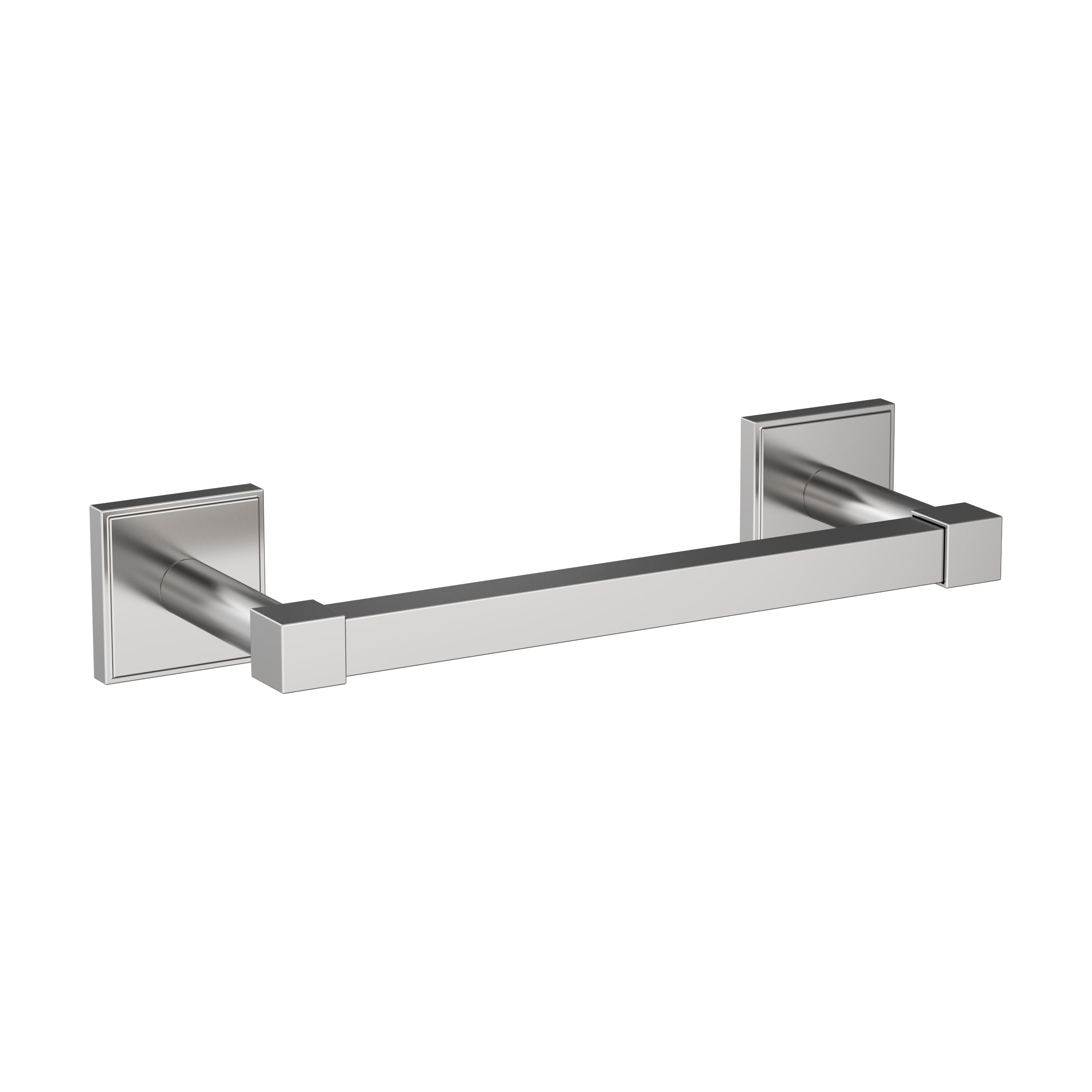 Amerock BH3607526 Appoint 8-in Chrome Wall mount Single Towel Bar