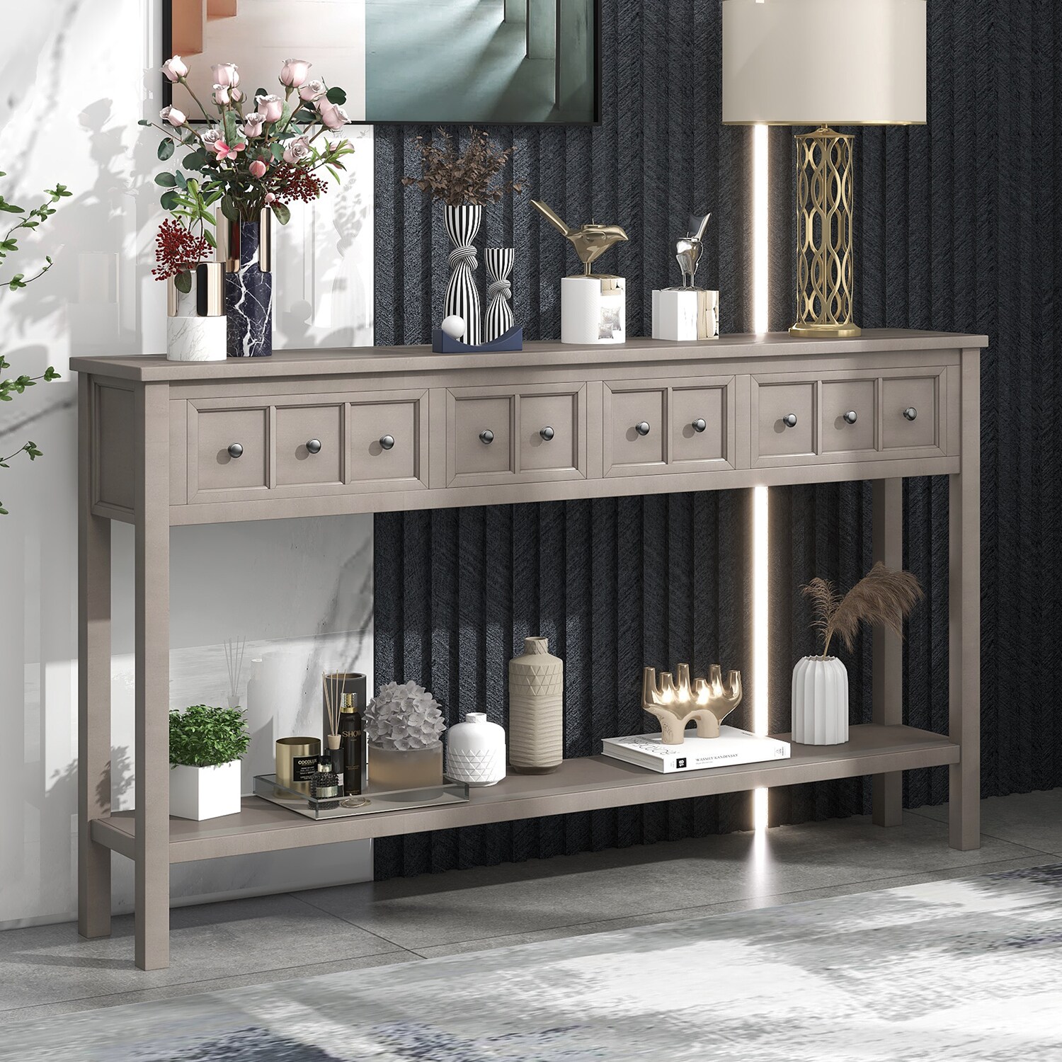 Mondawe MO-TR290WE Console-Sofa-Tables - View #2