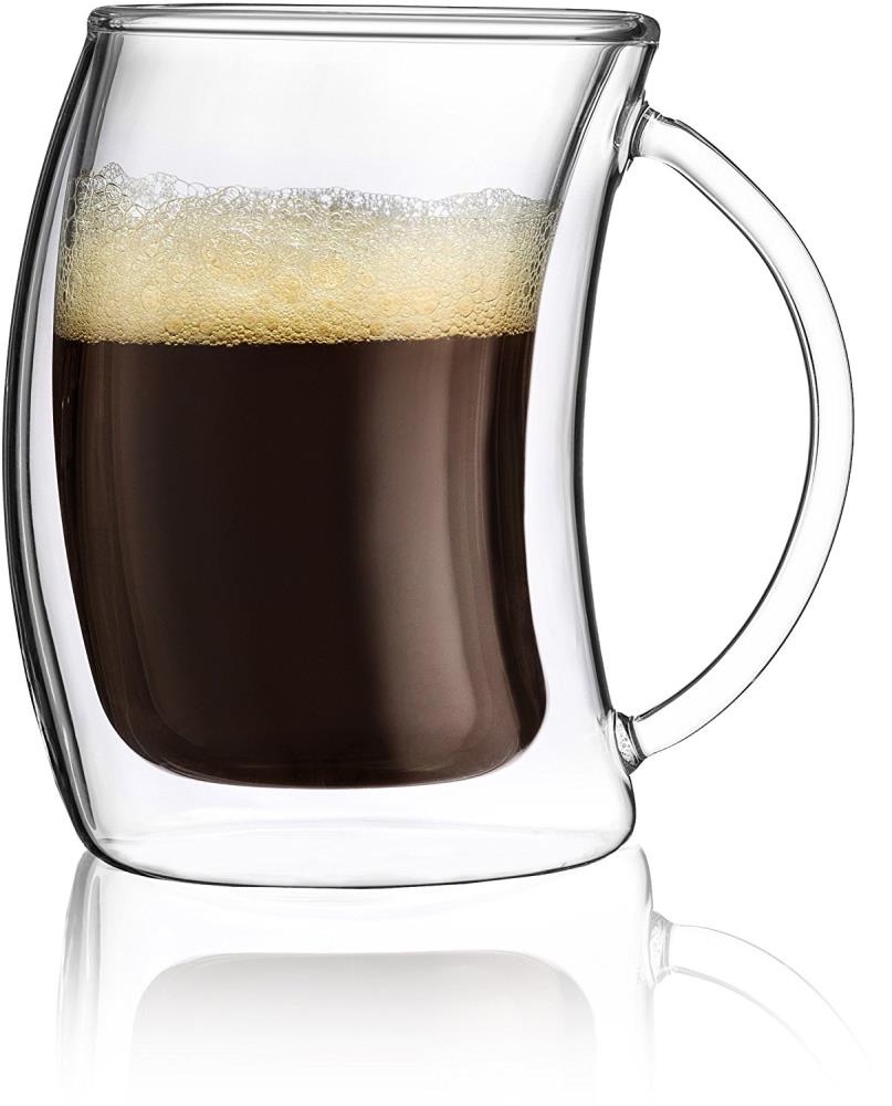 JoyJolt 2-fl oz Glass Borosilicate Glass Espresso Set of: 4 in the  Drinkware department at