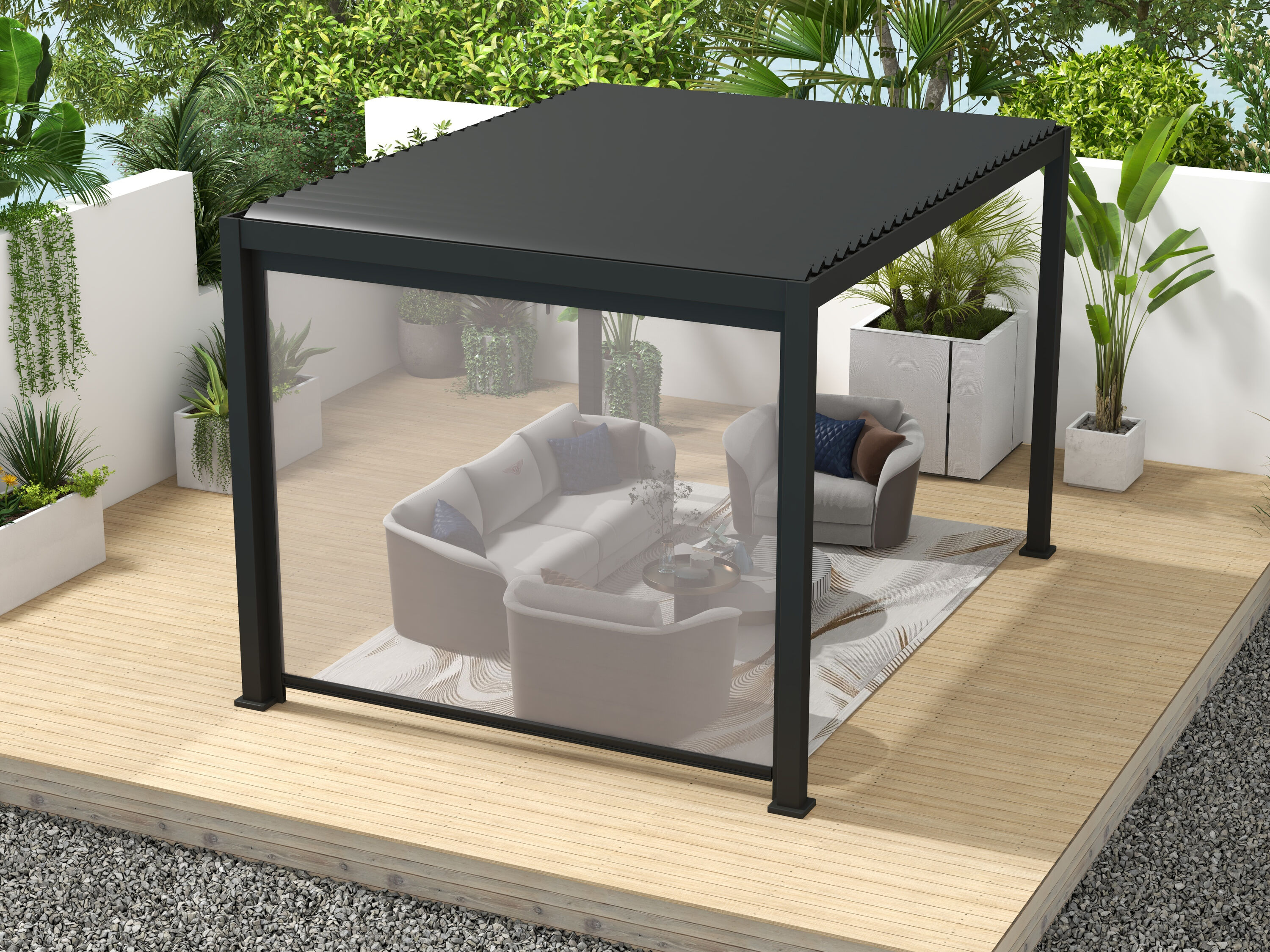 Sorara MIRADOR PDS 13FT-B Pergola-Parts-Accessories - View #2