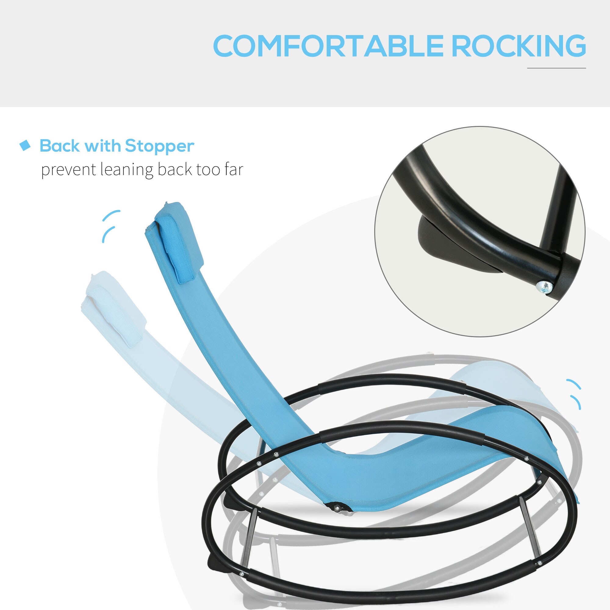 Outsunny 84A-090LB Patio-Chairs - View #7