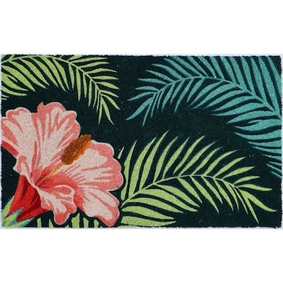 Apache Mills, Inc. Fashionable Deluxe 1-1/2-ft x 2-1/2-ft Rectangular Outdoor Door Mat Apache Mills, Inc. Fashionable Deluxe 1-1/2-ft x 2-1/2-ft Rectangular Outdoor Door Mat