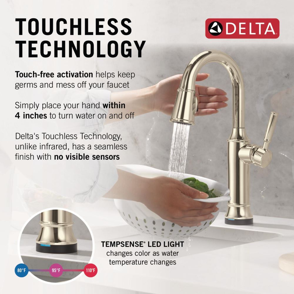 Delta 9984TL-PN-PR-DST Kitchen-Faucets - View #2